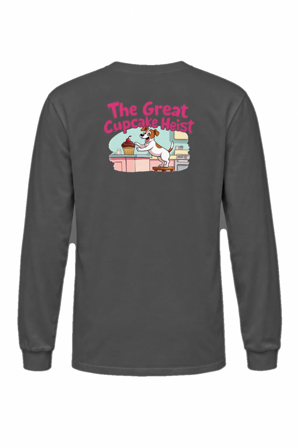 "The Great Cupcake Heist" Unisex Longsleeve T-shirt | Gildan 2400