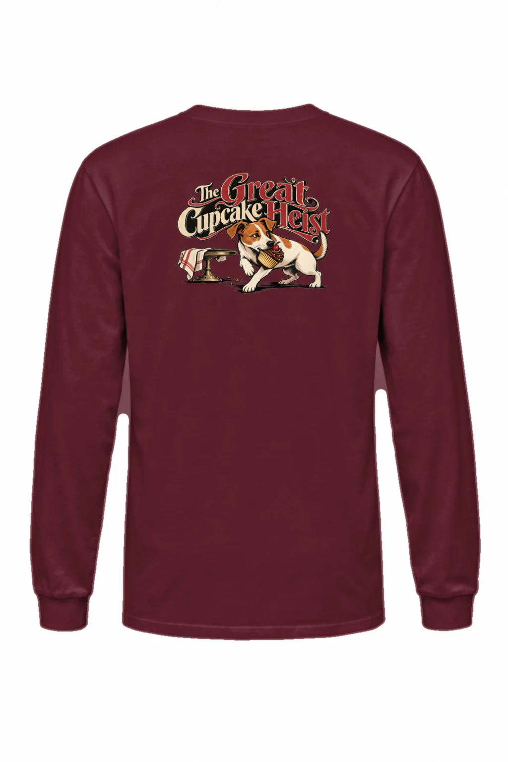 "The Great Cupcake Heist" Unisex Longsleeve T-shirt | Gildan 2400