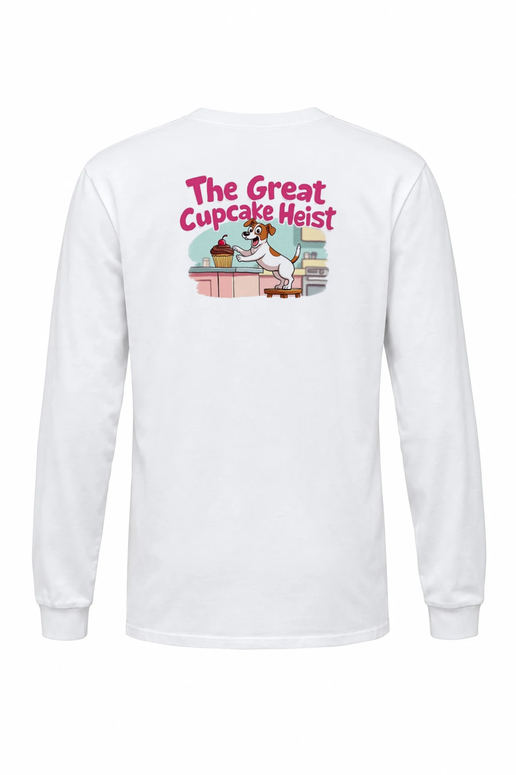 "The Great Cupcake Heist" Unisex Longsleeve T-shirt | Gildan 2400