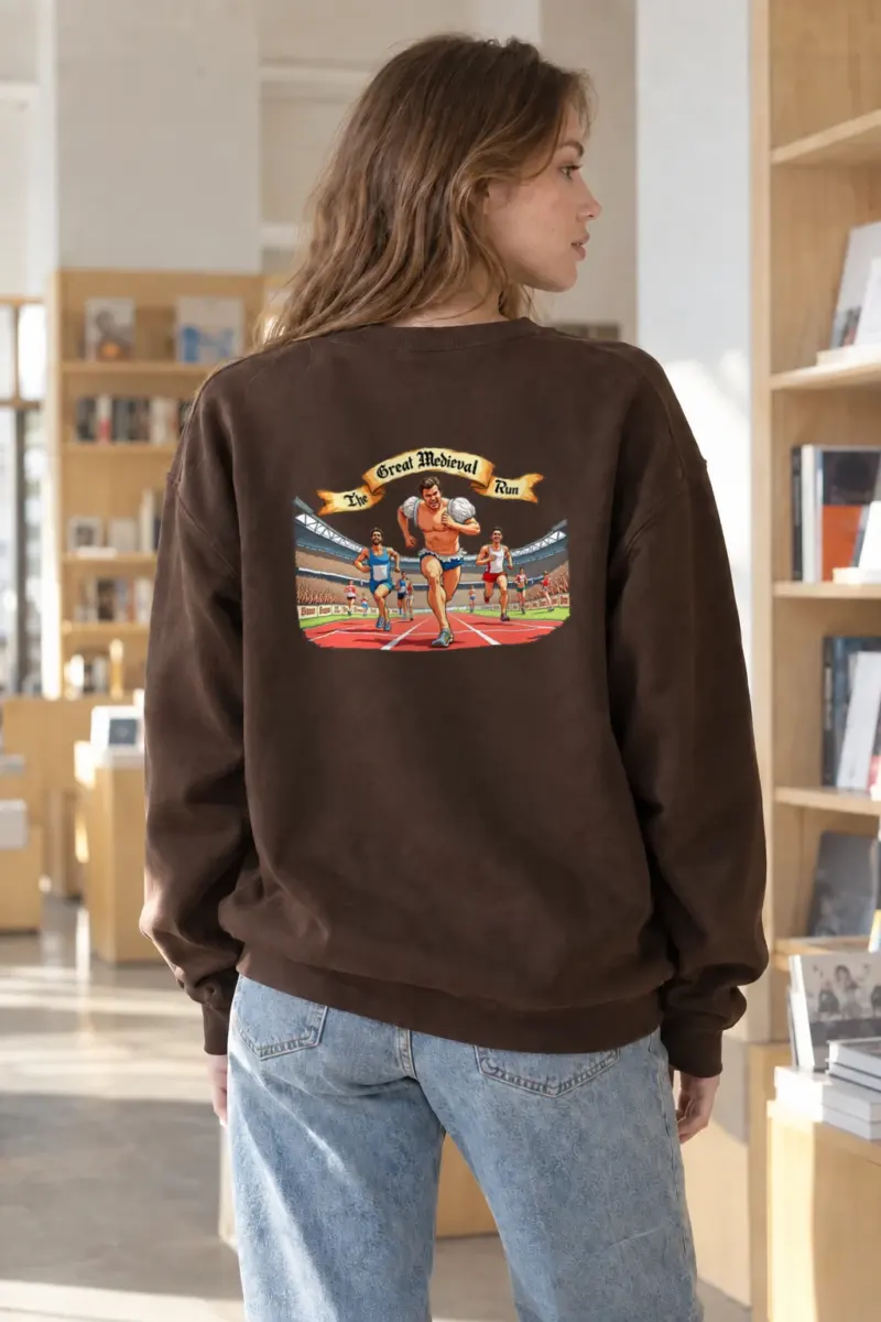"The Great Medieval Run" Heavy Blend Unisex Crewneck Sweatshirt | Gildan 18000