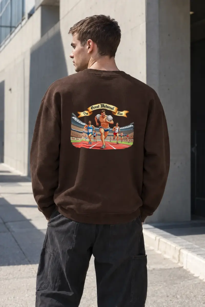 "The Great Medieval Run" Heavy Blend Unisex Crewneck Sweatshirt | Gildan 18000