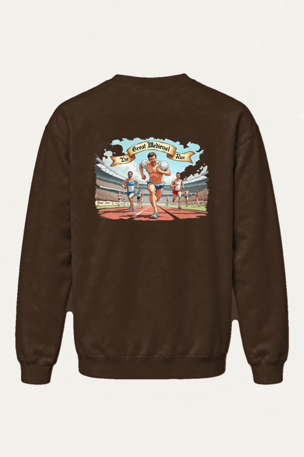 "The Great Medieval Run" Heavy Blend Unisex Crewneck Sweatshirt | Gildan 18000