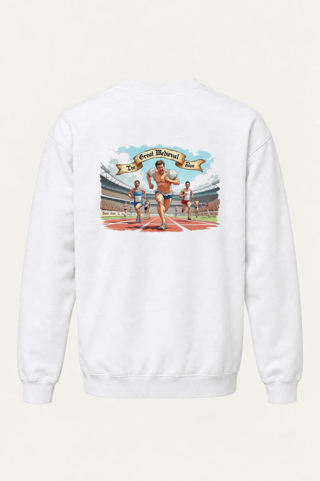 "The Great Medieval Run" Heavy Blend Unisex Crewneck Sweatshirt | Gildan 18000
