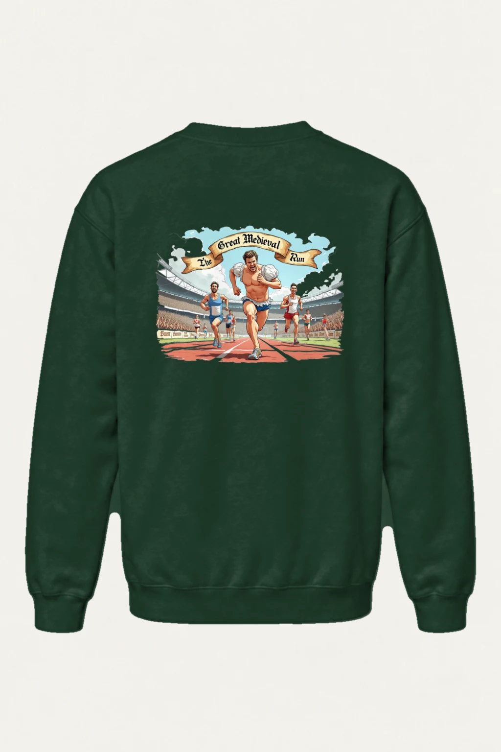 "The Great Medieval Run" Heavy Blend Unisex Crewneck Sweatshirt | Gildan 18000