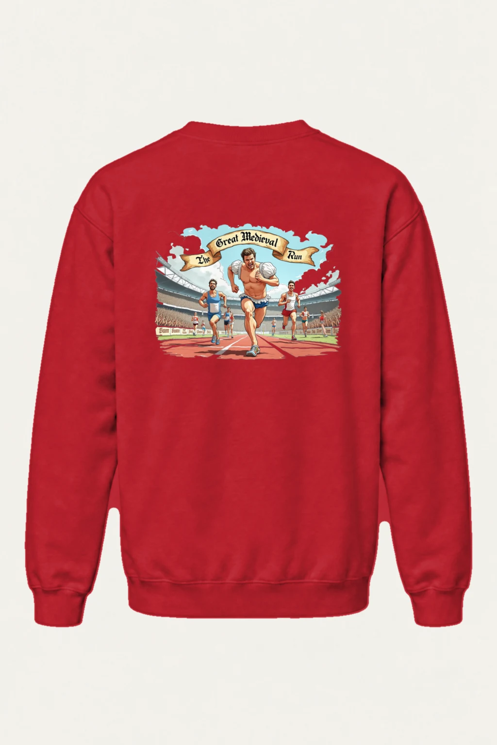 "The Great Medieval Run" Heavy Blend Unisex Crewneck Sweatshirt | Gildan 18000