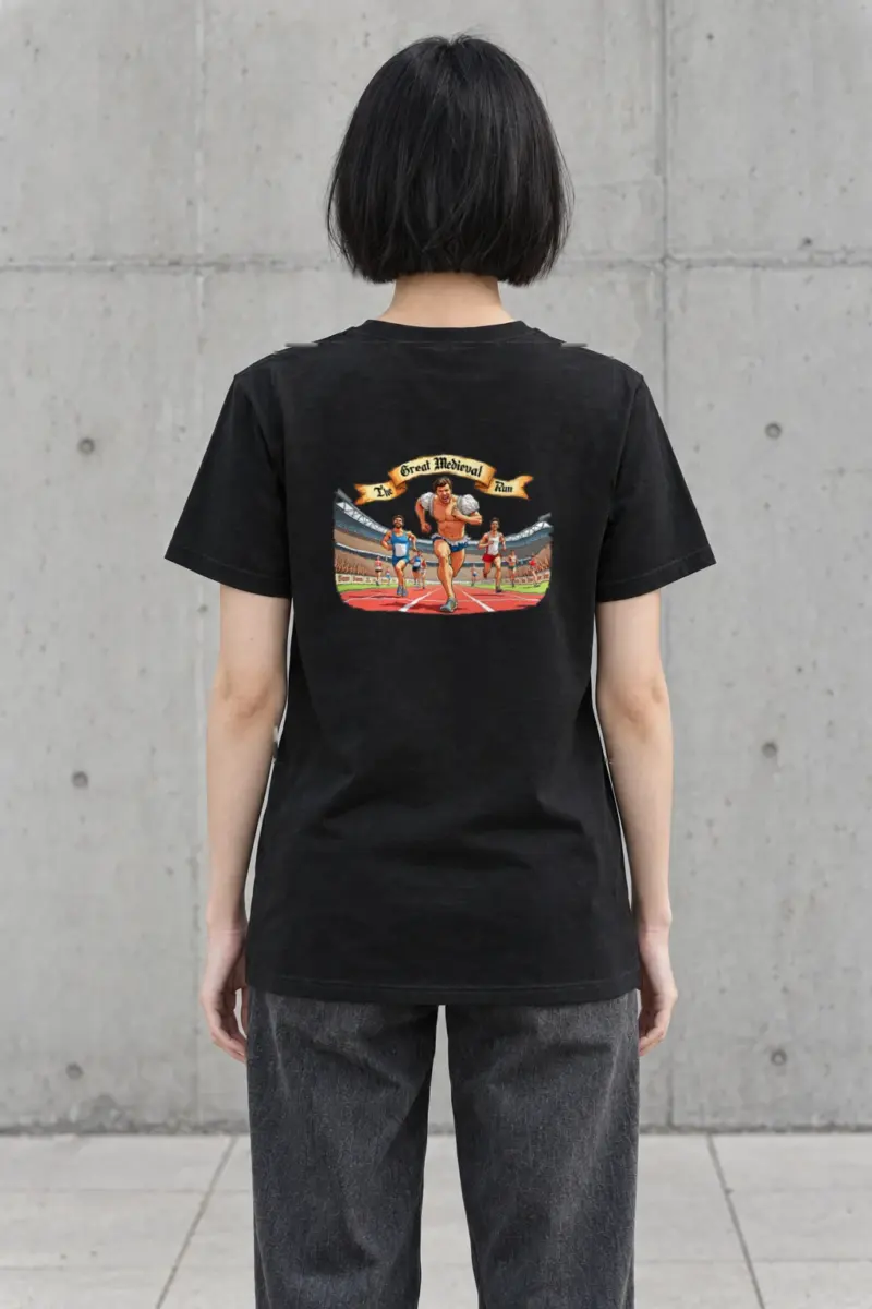 "The Great Medieval Run" Heavyweight Unisex Crewneck T-shirt
