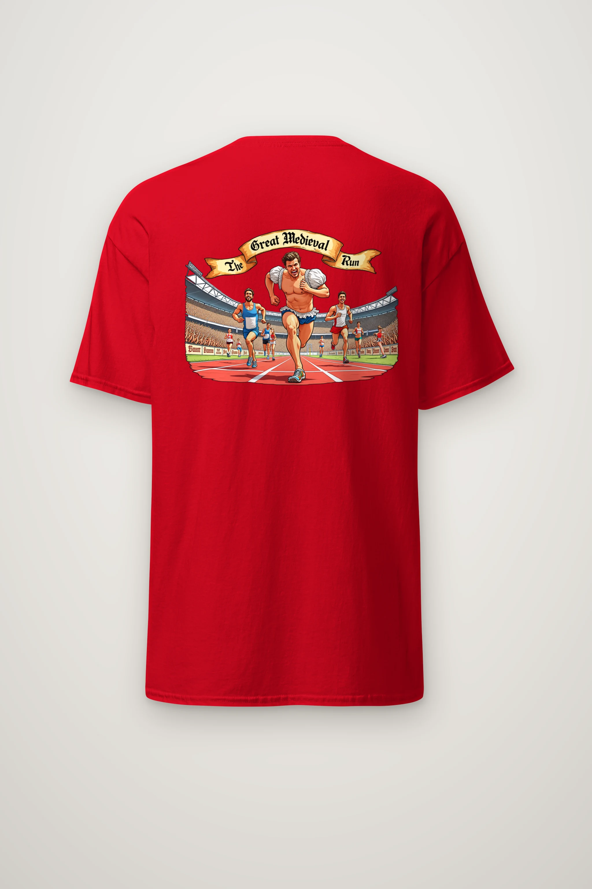 "The Great Medieval Run" Heavyweight Unisex Crewneck T-shirt