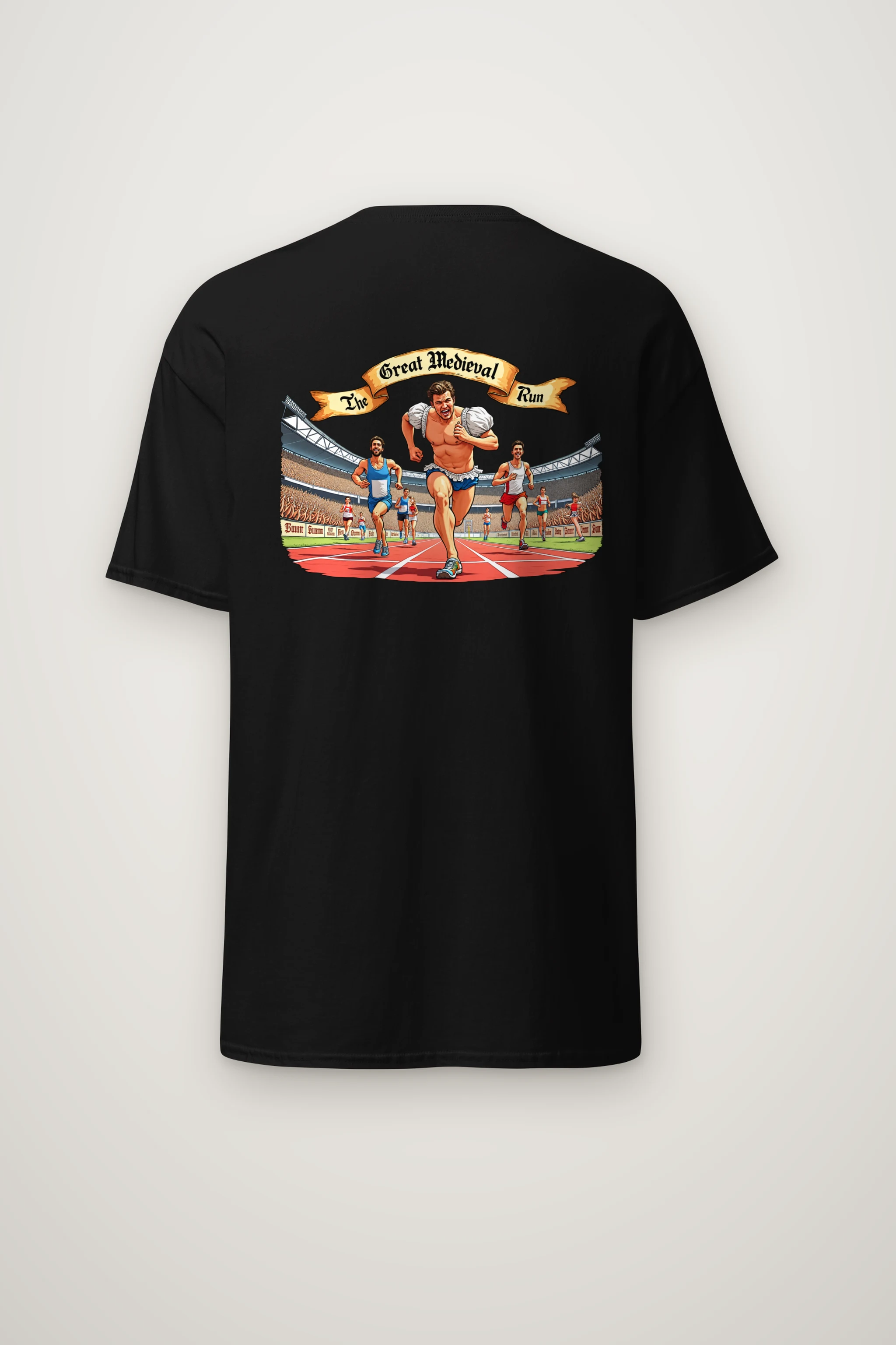 "The Great Medieval Run" Heavyweight Unisex Crewneck T-shirt