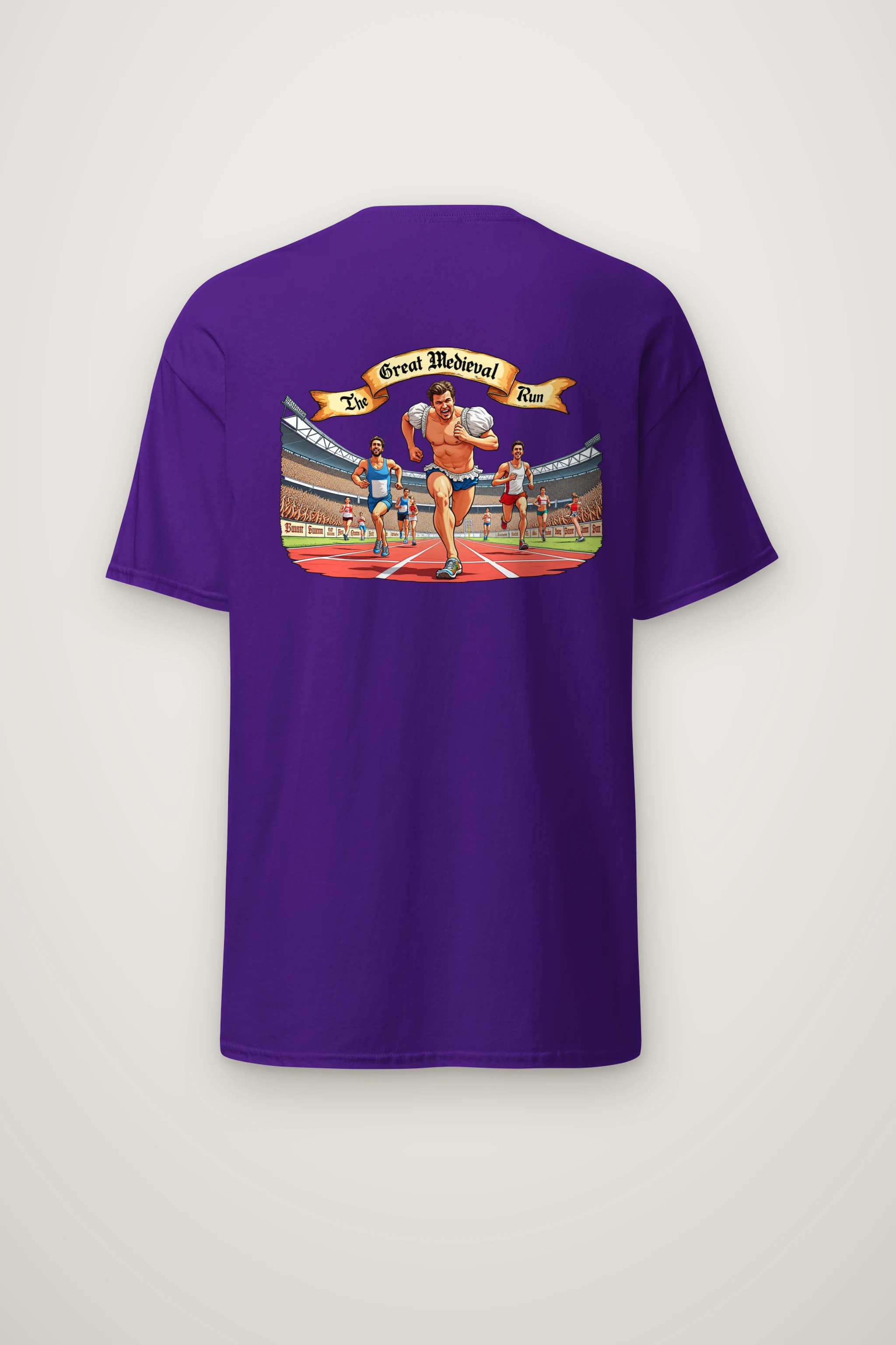 "The Great Medieval Run" Heavyweight Unisex Crewneck T-shirt