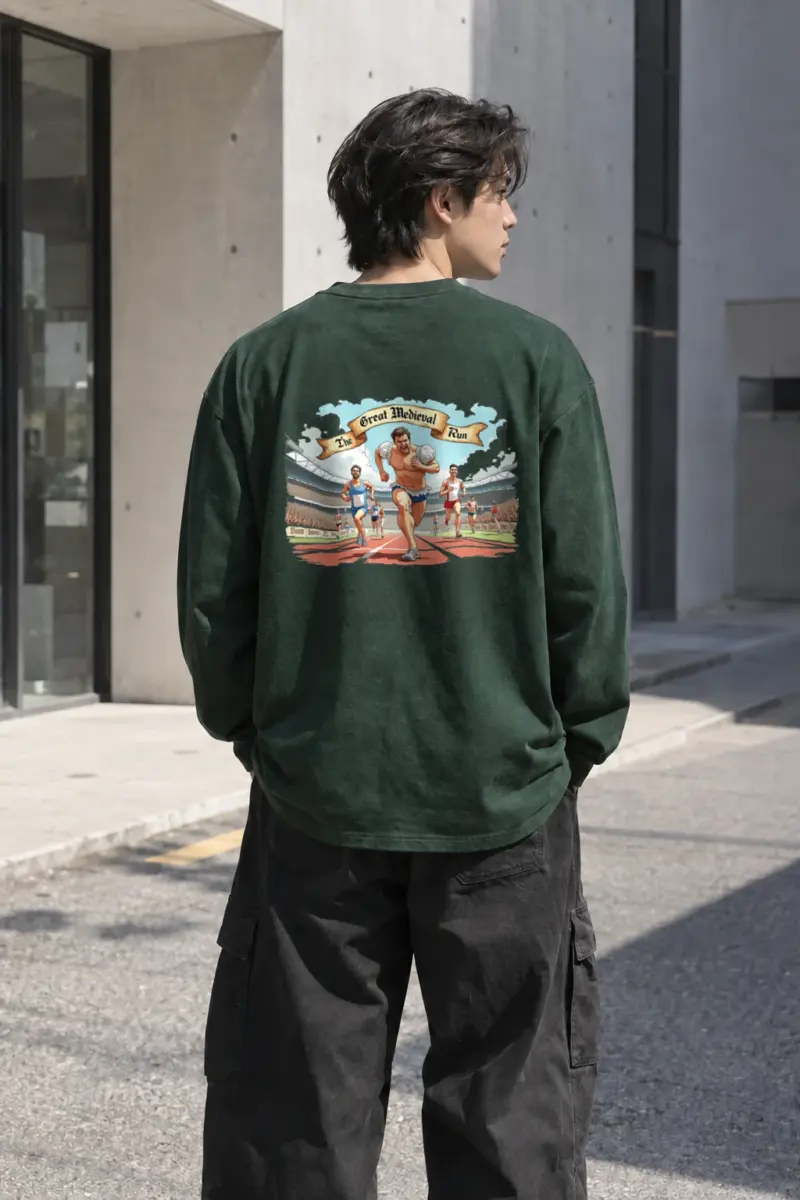 "The Great Medieval Run" Unisex Longsleeve T-shirt | Gildan 2400