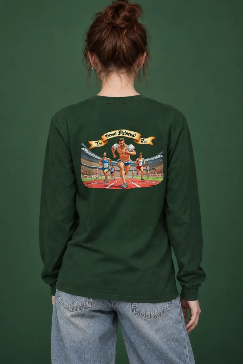 "The Great Medieval Run" Unisex Longsleeve T-shirt