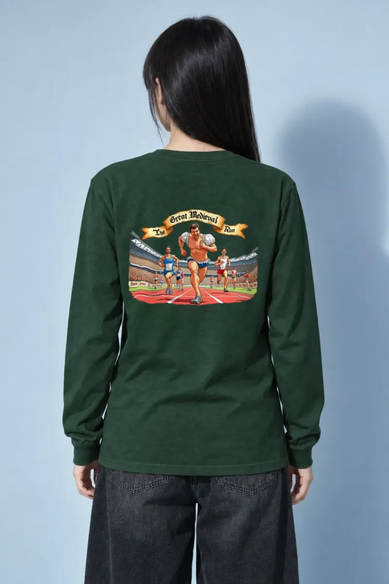 "The Great Medieval Run" Unisex Longsleeve T-shirt | Gildan 2400