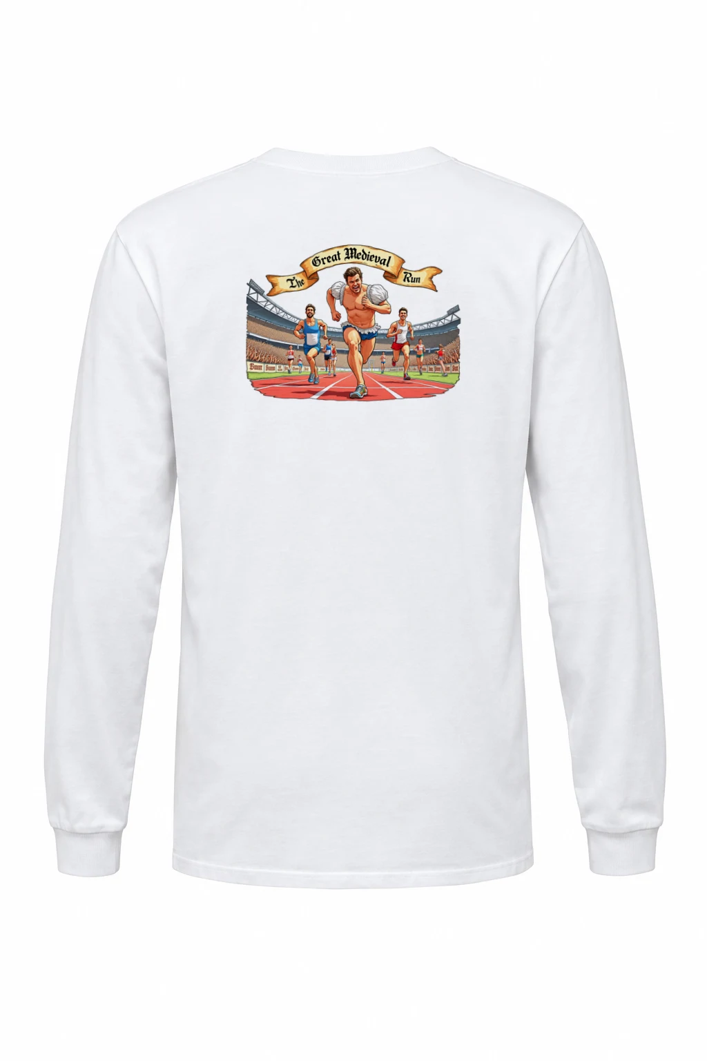 "The Great Medieval Run" Unisex Longsleeve T-shirt | Gildan 2400