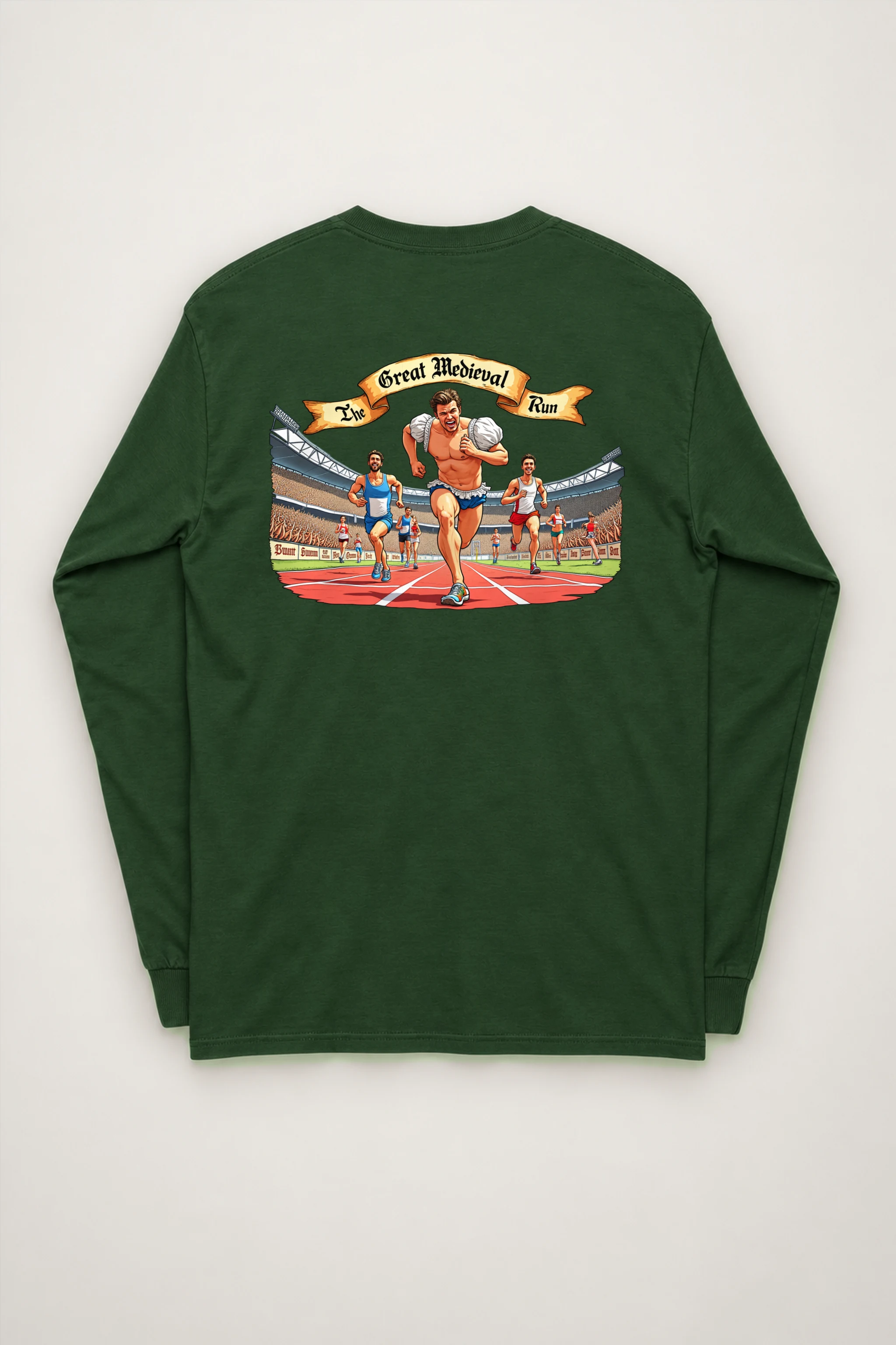 "The Great Medieval Run" Unisex Longsleeve T-shirt
