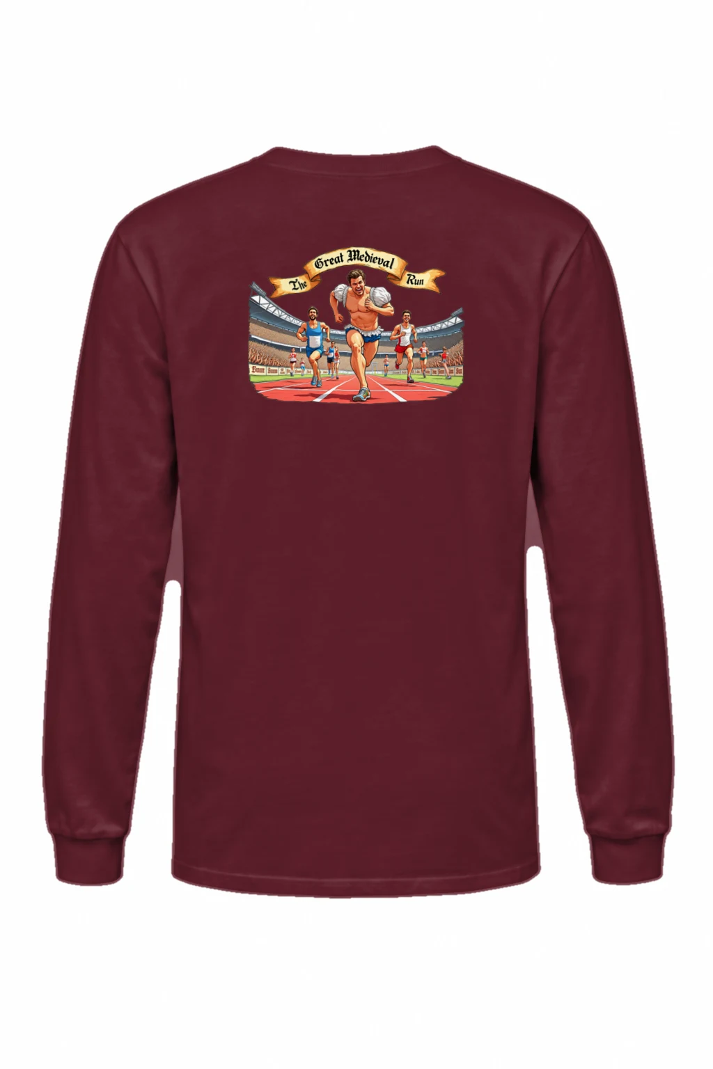 "The Great Medieval Run" Unisex Longsleeve T-shirt | Gildan 2400