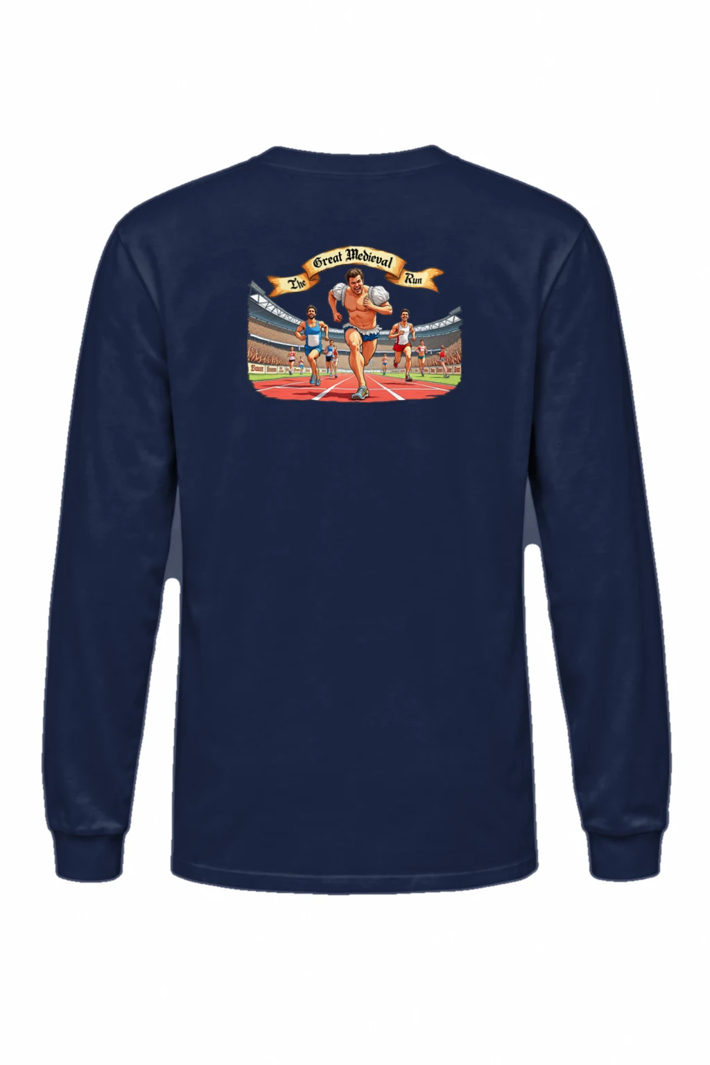 "The Great Medieval Run" Unisex Longsleeve T-shirt | Gildan 2400