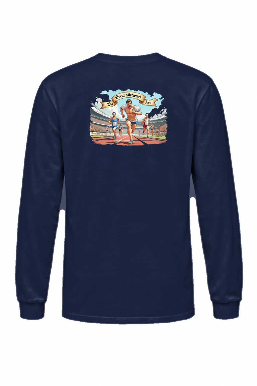 "The Great Medieval Run" Unisex Longsleeve T-shirt | Gildan 2400