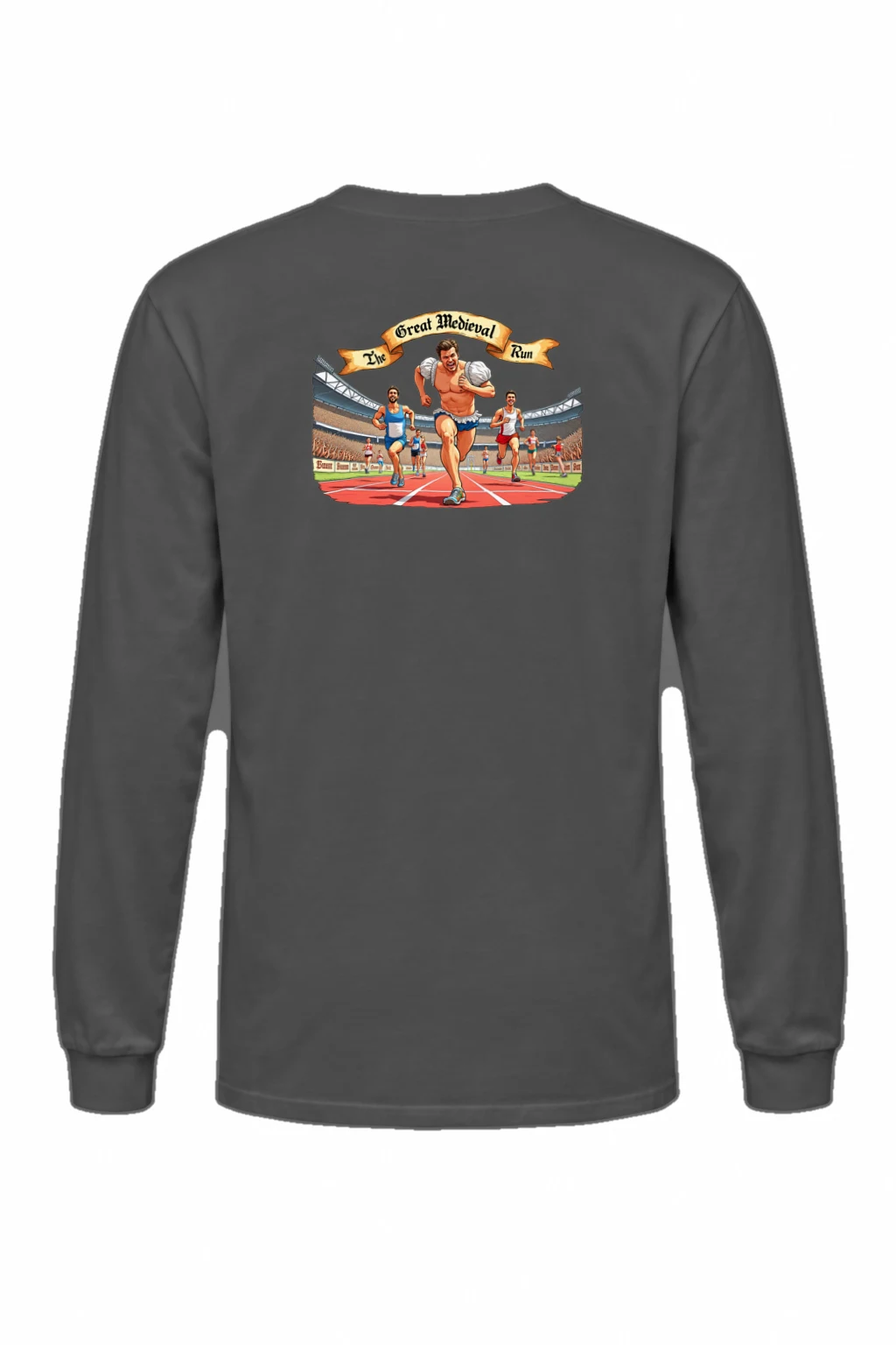 "The Great Medieval Run" Unisex Longsleeve T-shirt | Gildan 2400