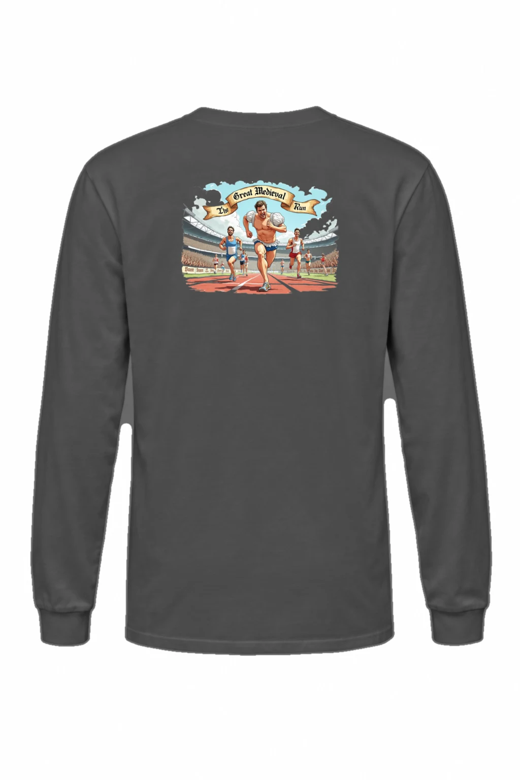 "The Great Medieval Run" Unisex Longsleeve T-shirt | Gildan 2400