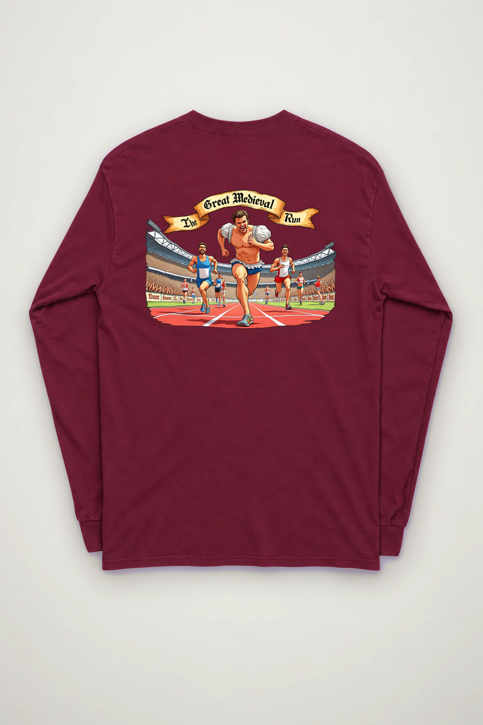 "The Great Medieval Run" Unisex Longsleeve T-shirt