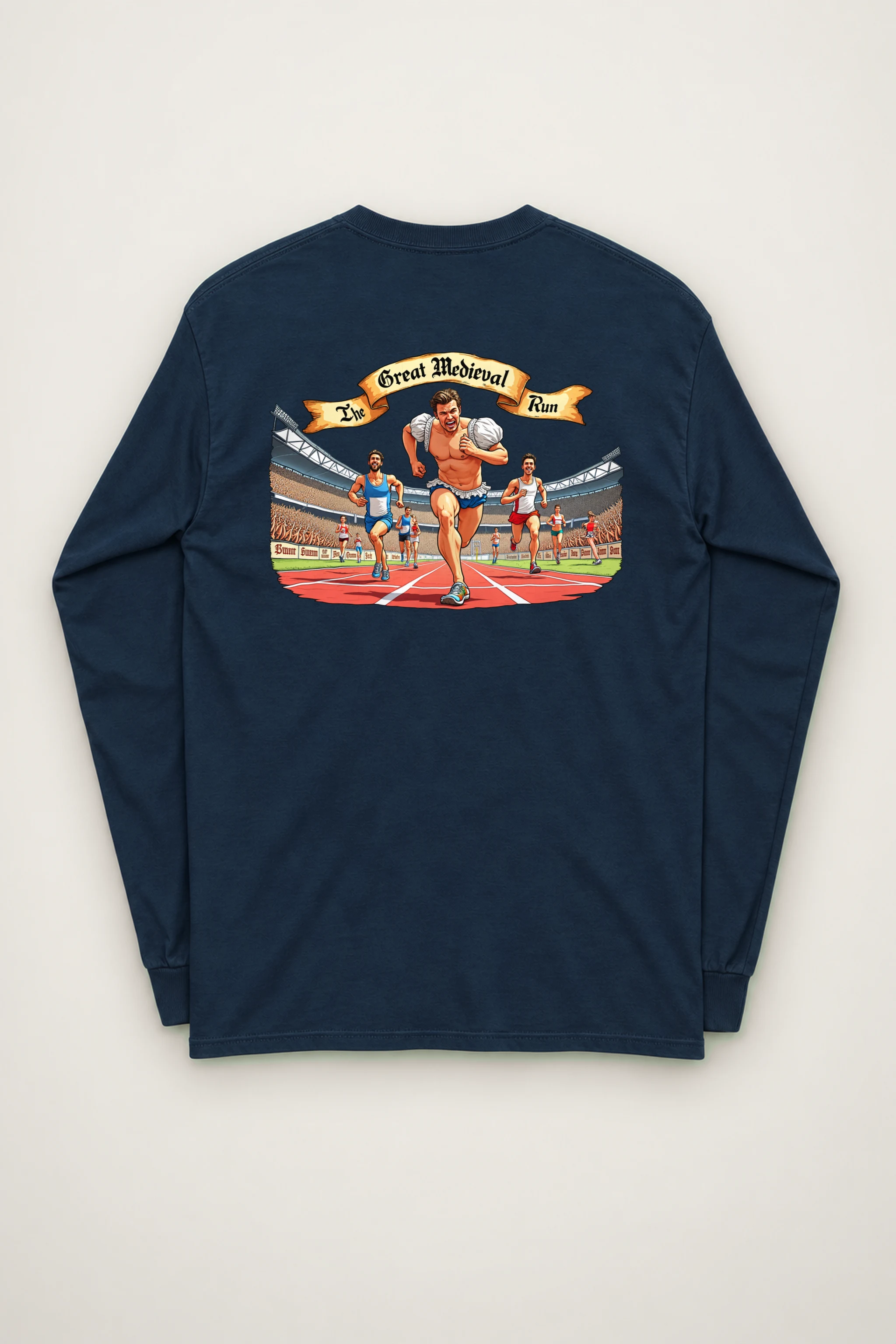 "The Great Medieval Run" Unisex Longsleeve T-shirt