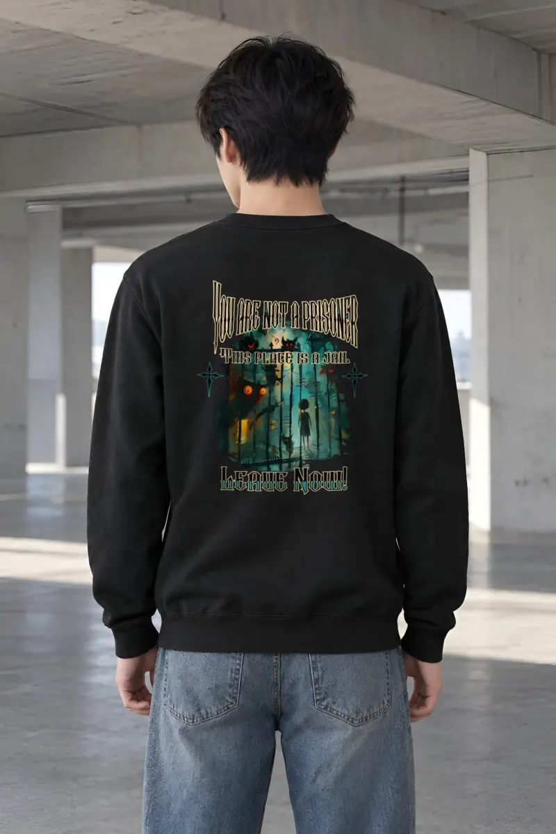 "The Jail Beyond" Heavy Blend Unisex Crewneck Sweatshirt