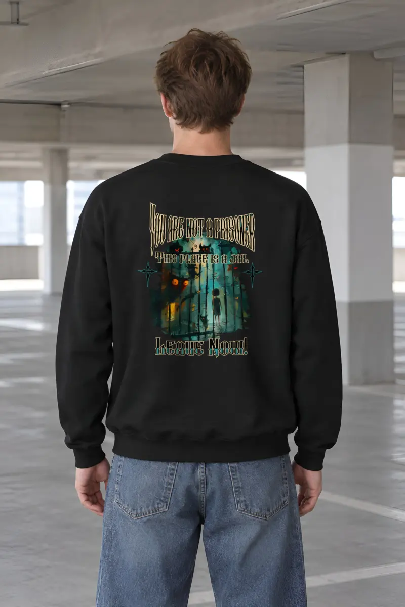 "The Jail Beyond" Heavy Blend Unisex Crewneck Sweatshirt