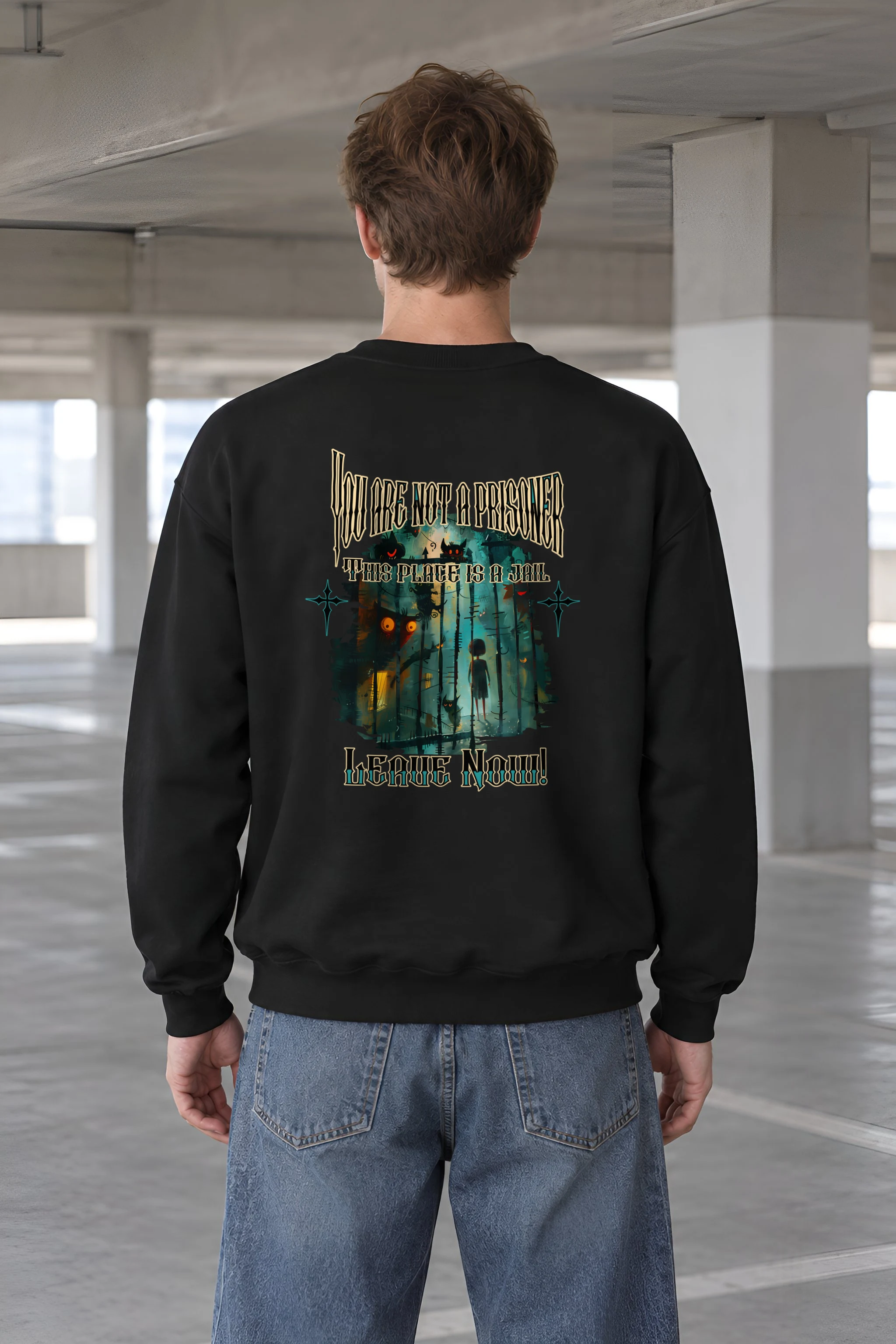"The Jail Beyond" 1 Crewneck Sweatshirt
