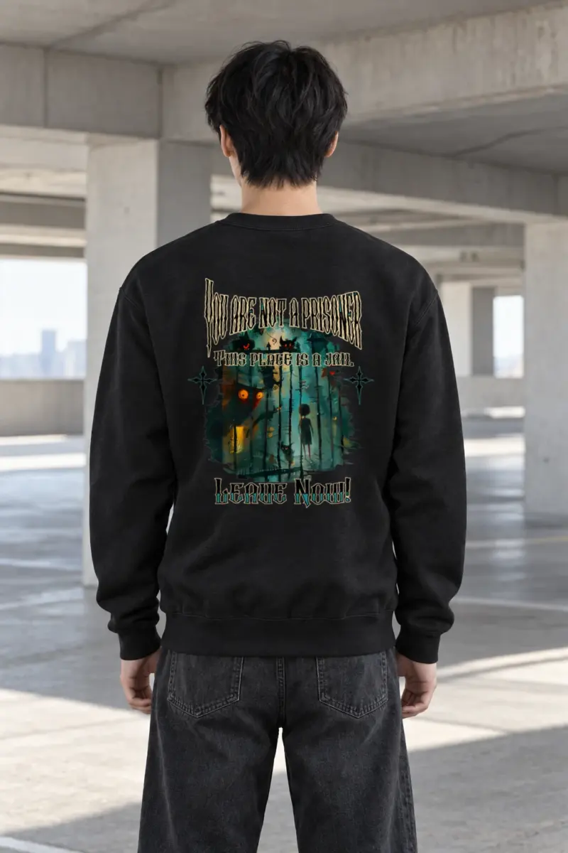 "The Jail Beyond" Heavy Blend Unisex Crewneck Sweatshirt