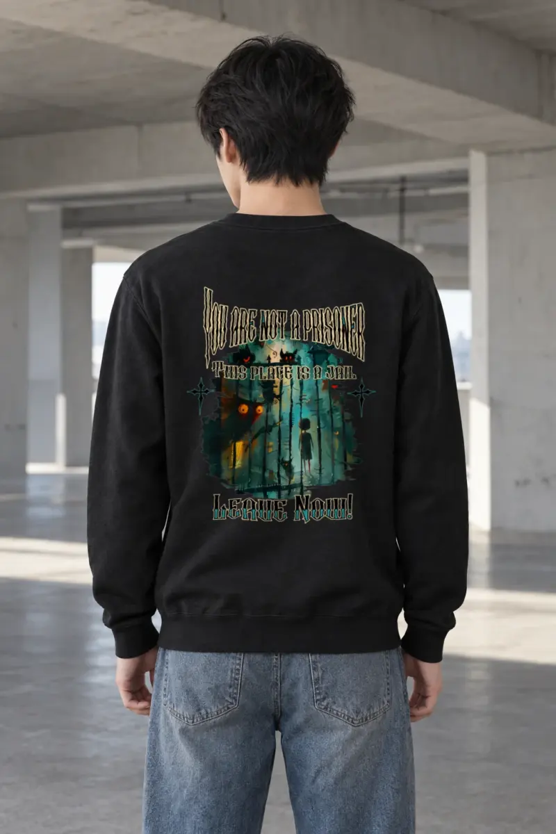 "The Jail Beyond" Heavy Blend Unisex Crewneck Sweatshirt