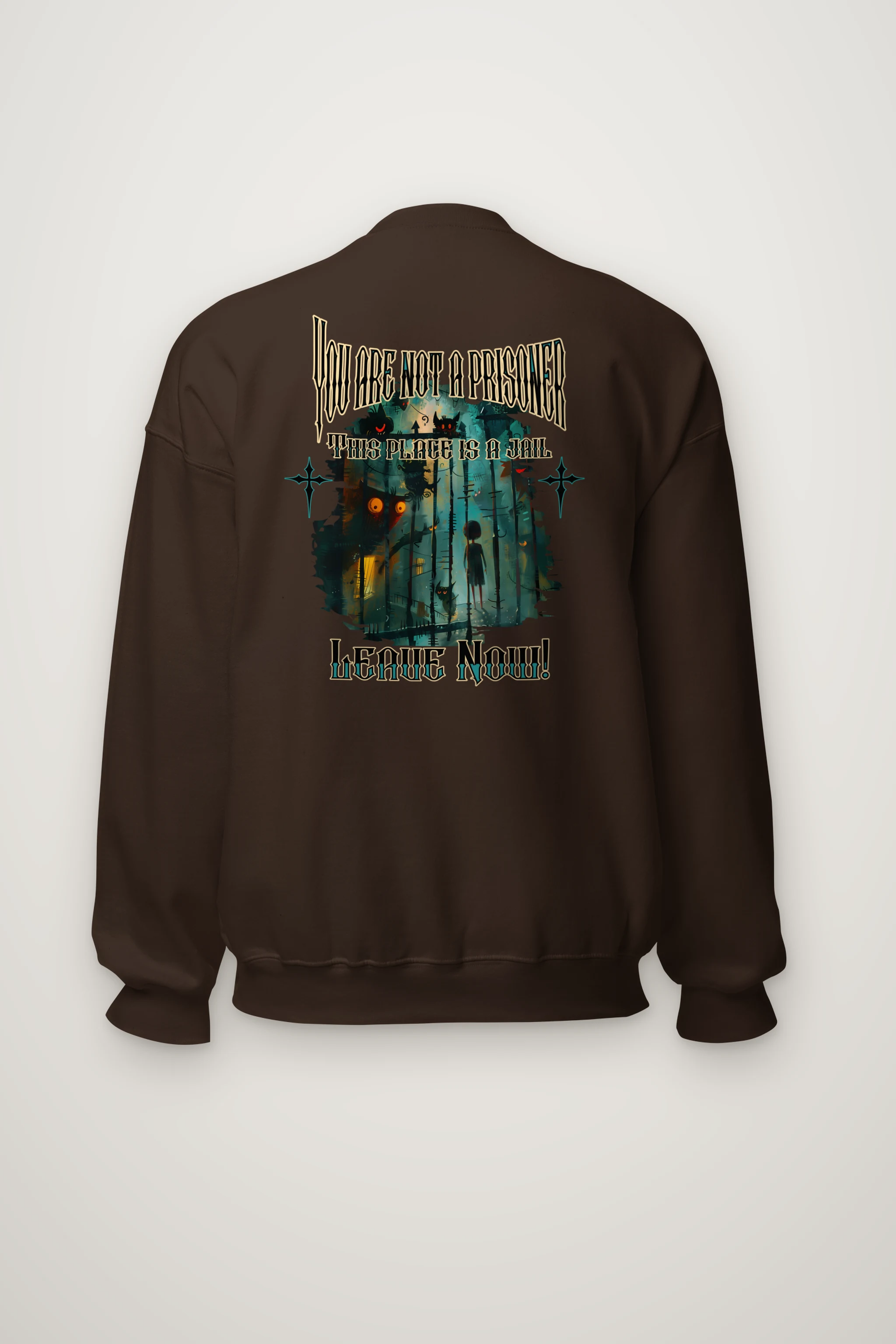 "The Jail Beyond" Heavy Blend Unisex Crewneck Sweatshirt