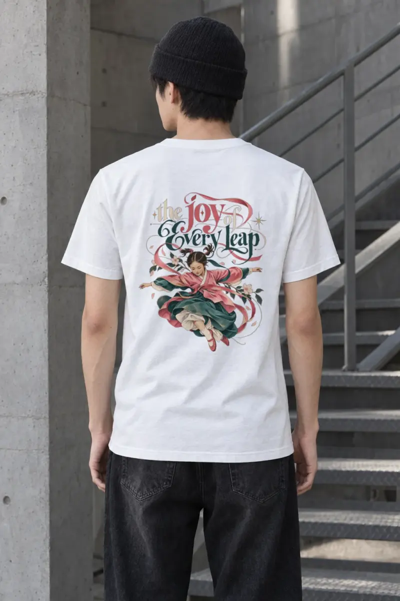 "The Joy of Every Leap" Heavyweight Unisex Crewneck T-shirt