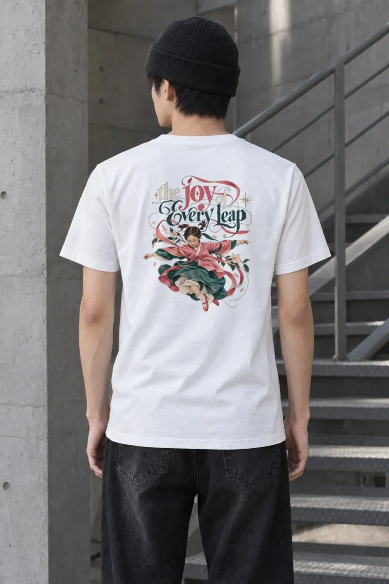 "The Joy of Every Leap" Heavyweight Unisex Crewneck T-shirt