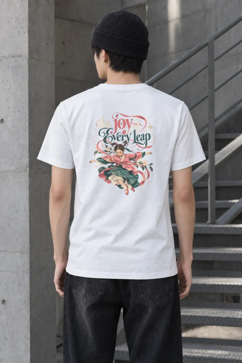 "The Joy of Every Leap" Heavyweight Unisex Crewneck T-shirt