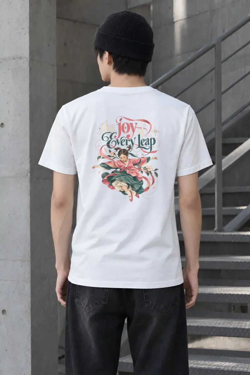 "The Joy of Every Leap" Heavyweight Unisex Crewneck T-shirt