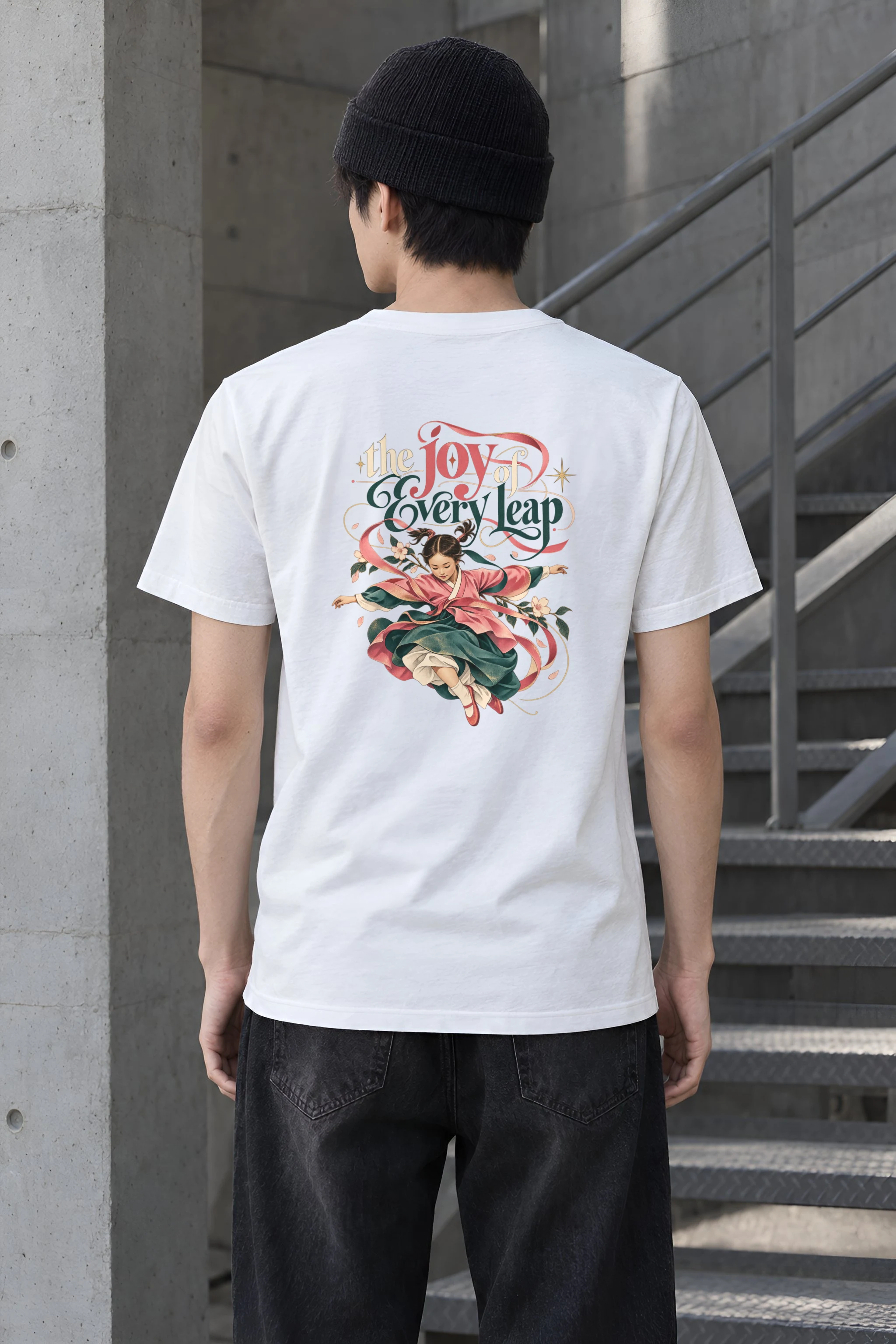 "The Joy of Every Leap" Heavyweight Unisex Crewneck T-shirt