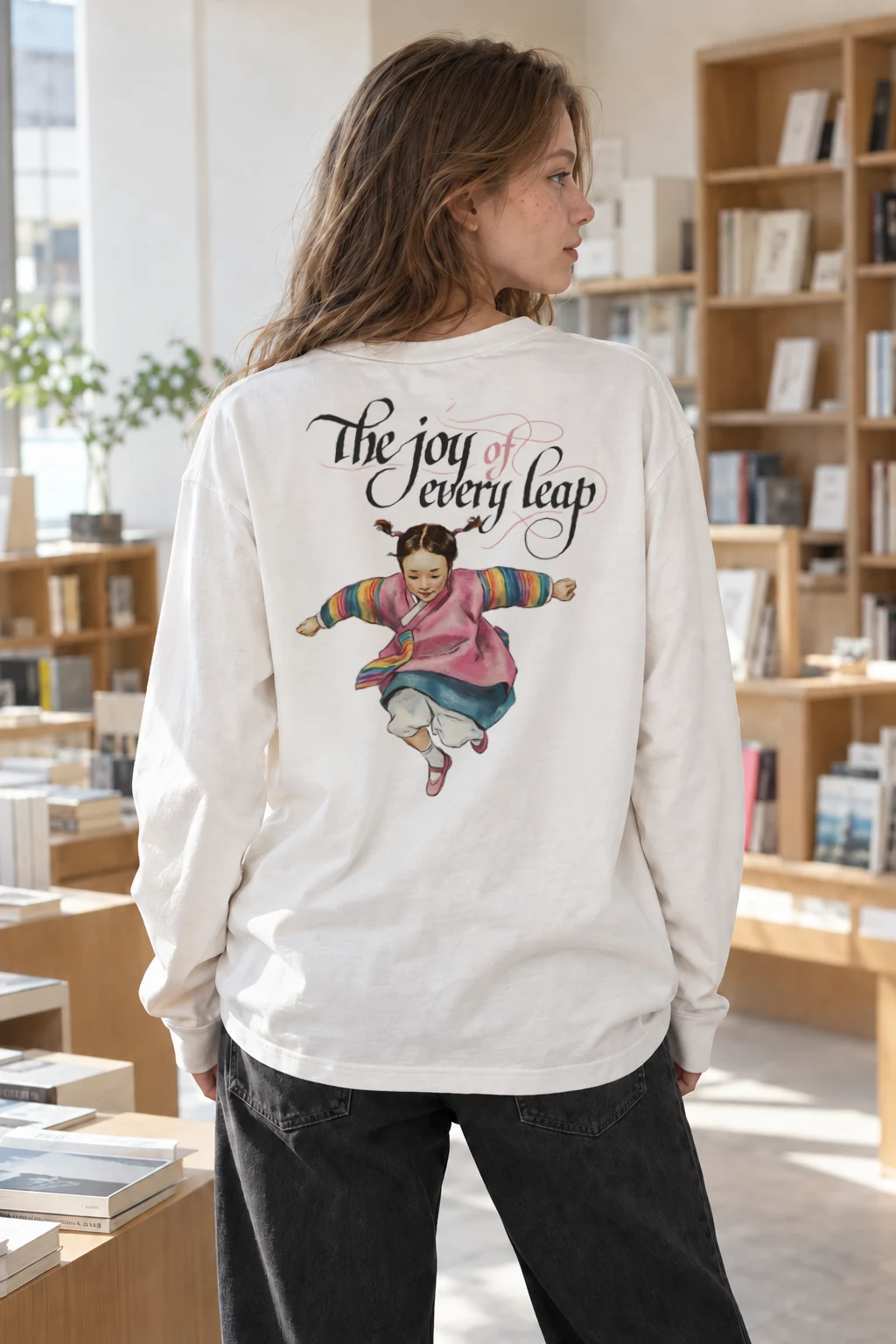 "The Joy of Every Leap" Unisex Longsleeve T-shirt | Gildan 2400