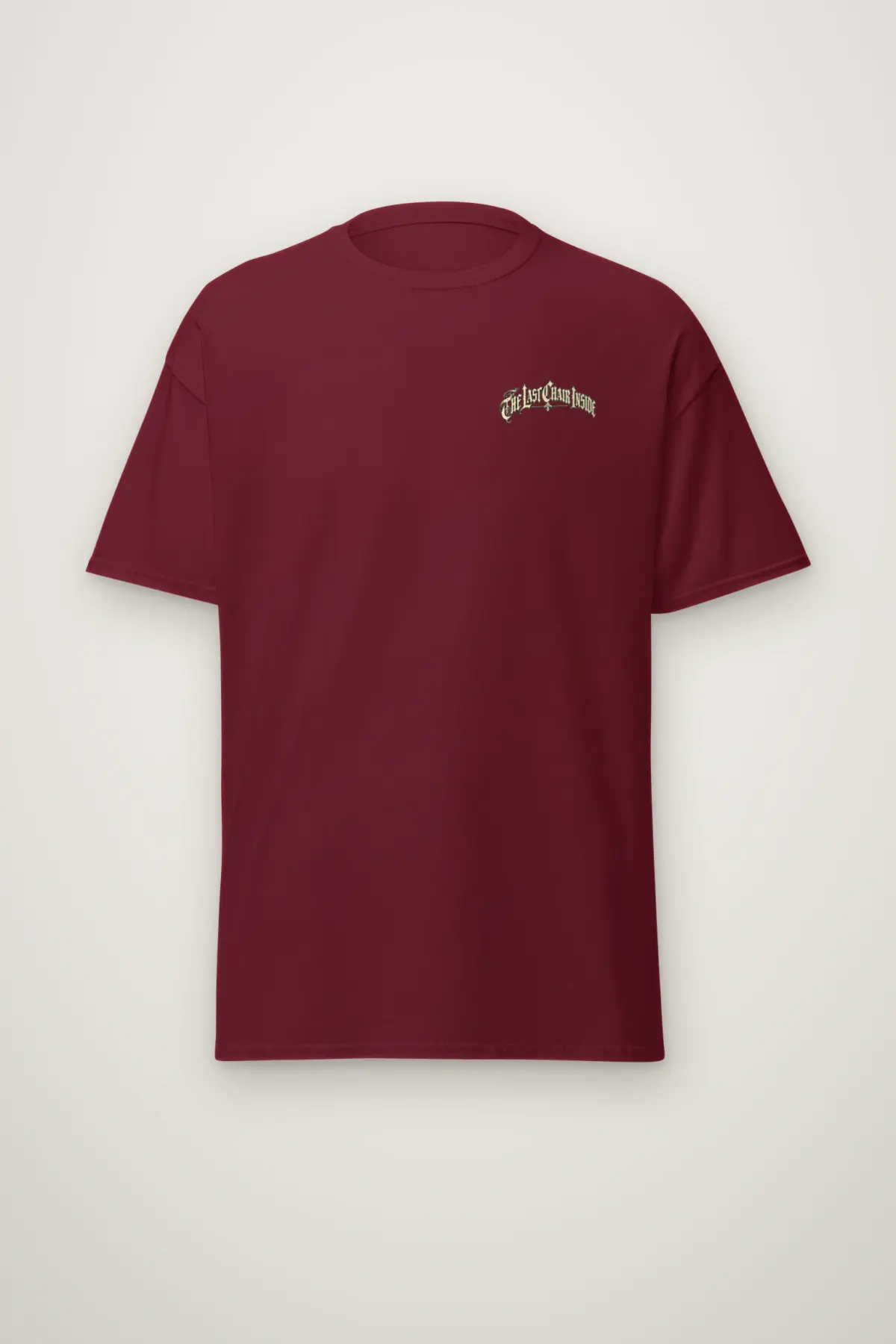 "The Last Chair Inside" Heavyweight Unisex Crewneck T-shirt
