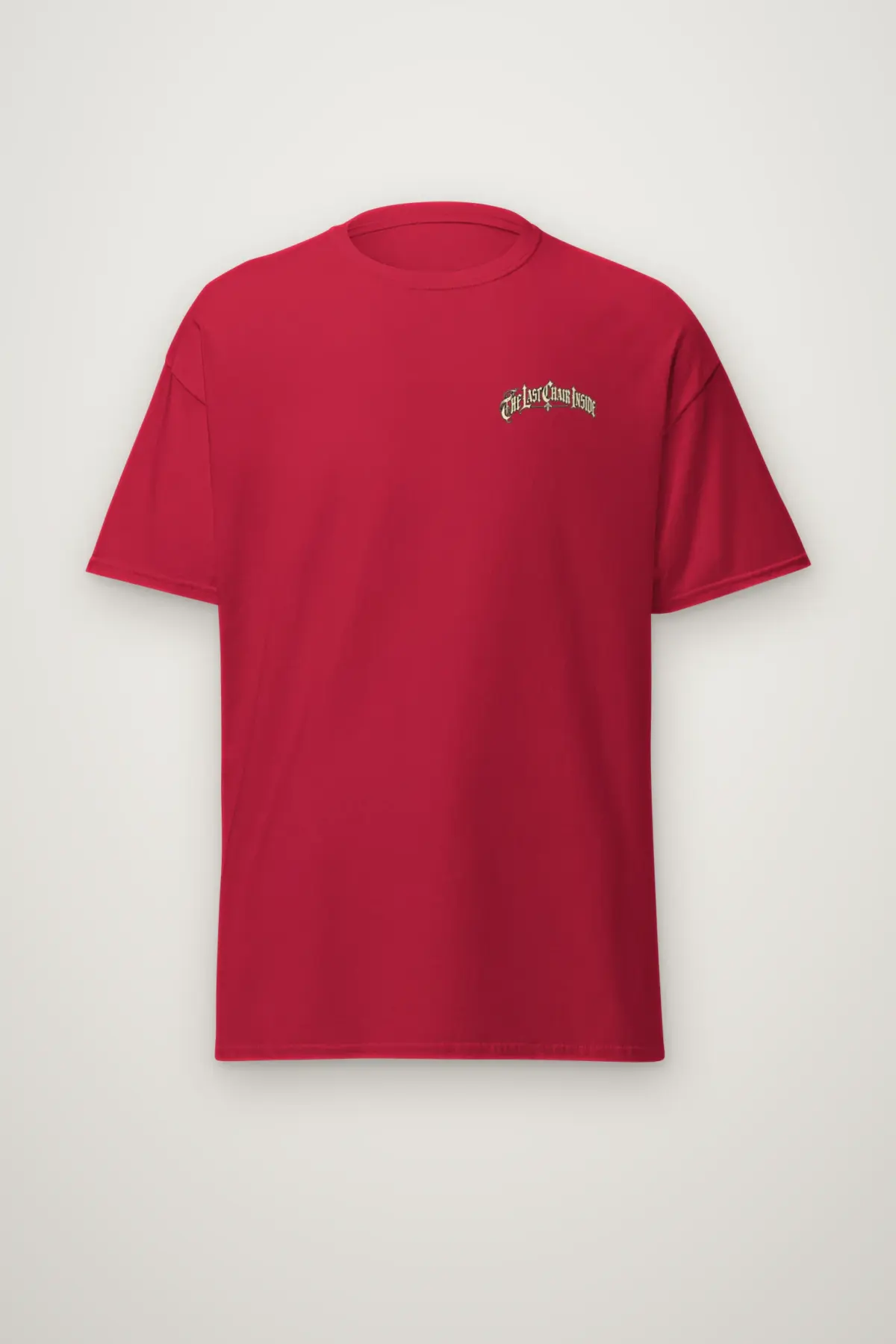 "The Last Chair Inside" Heavyweight Unisex Crewneck T-shirt