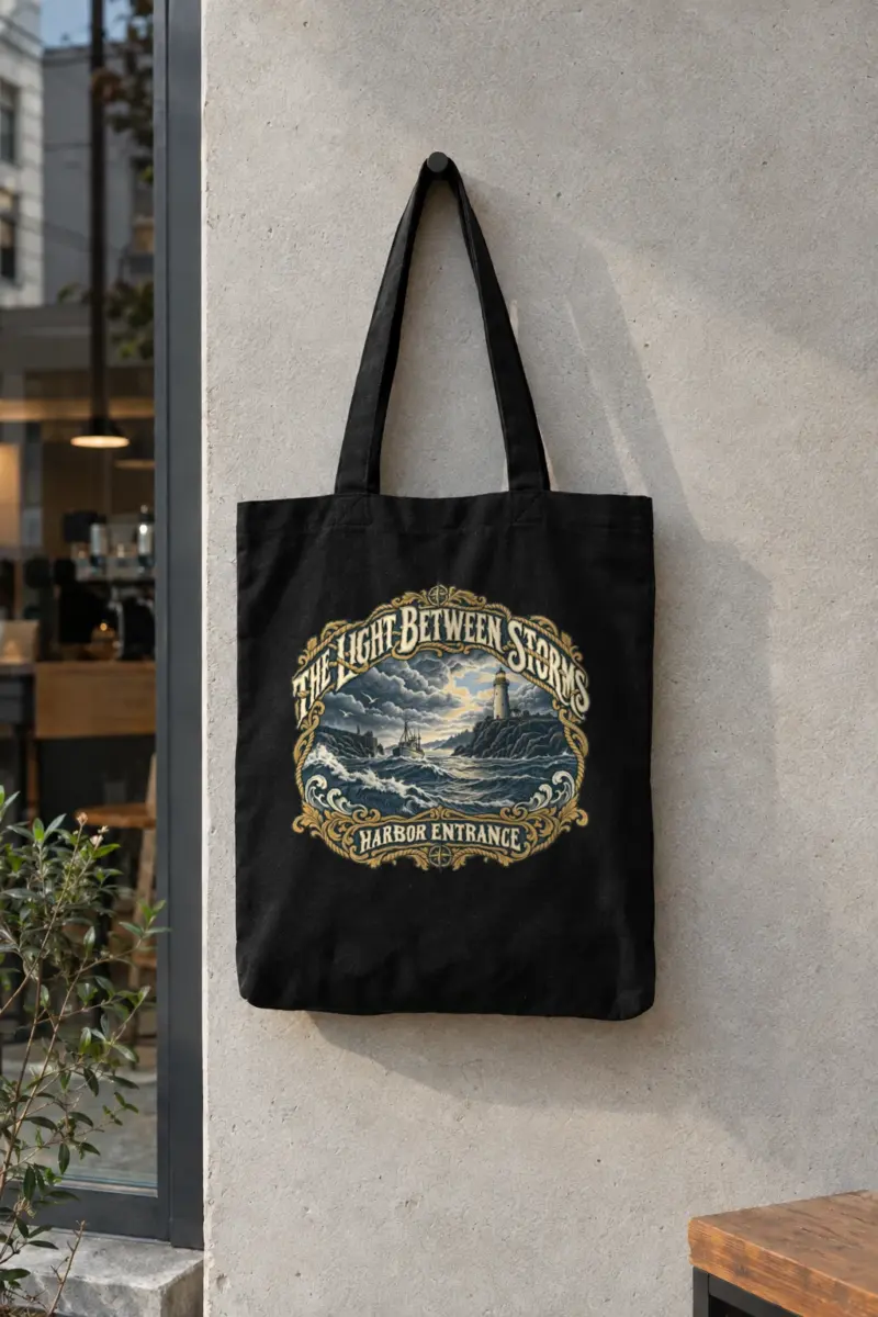 “The Light Between Storms” Classic Cotton Tote Bag