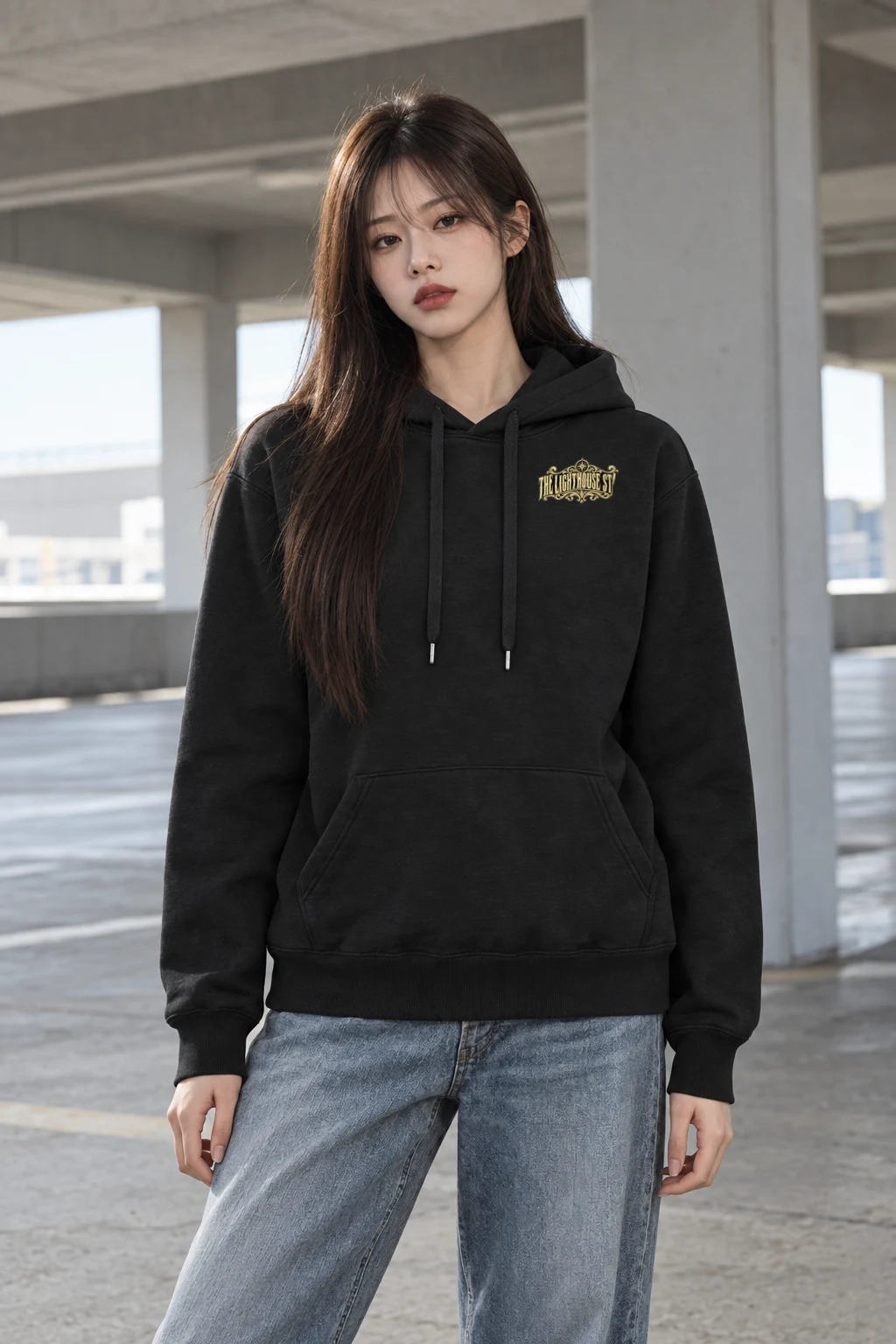 "THE LIGHTHOUSE STAIR" Heavy Blend Unisex Pullover Hoodie
