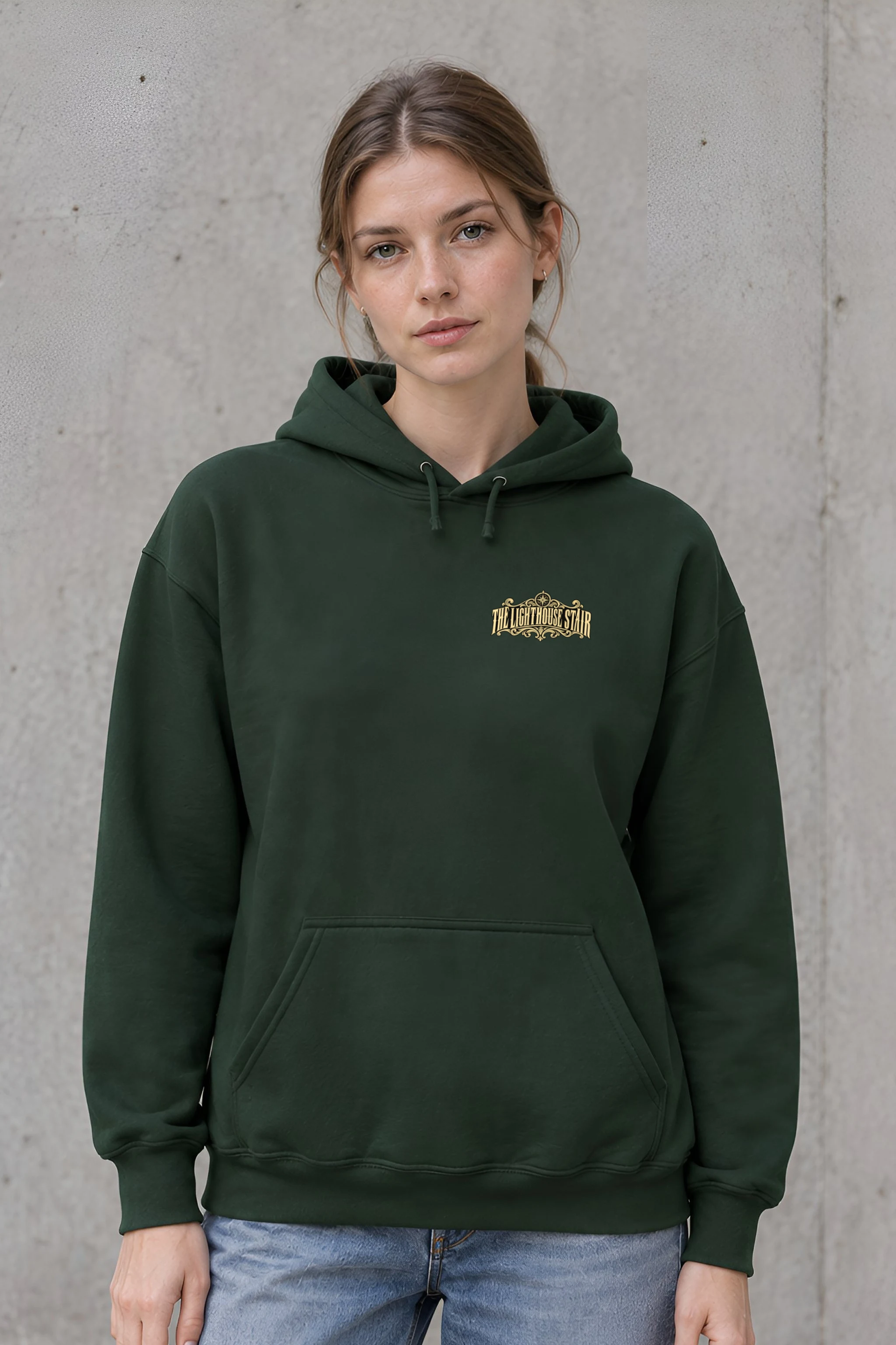 "THE LIGHTHOUSE STAIR" Heavy Blend Unisex Pullover Hoodie