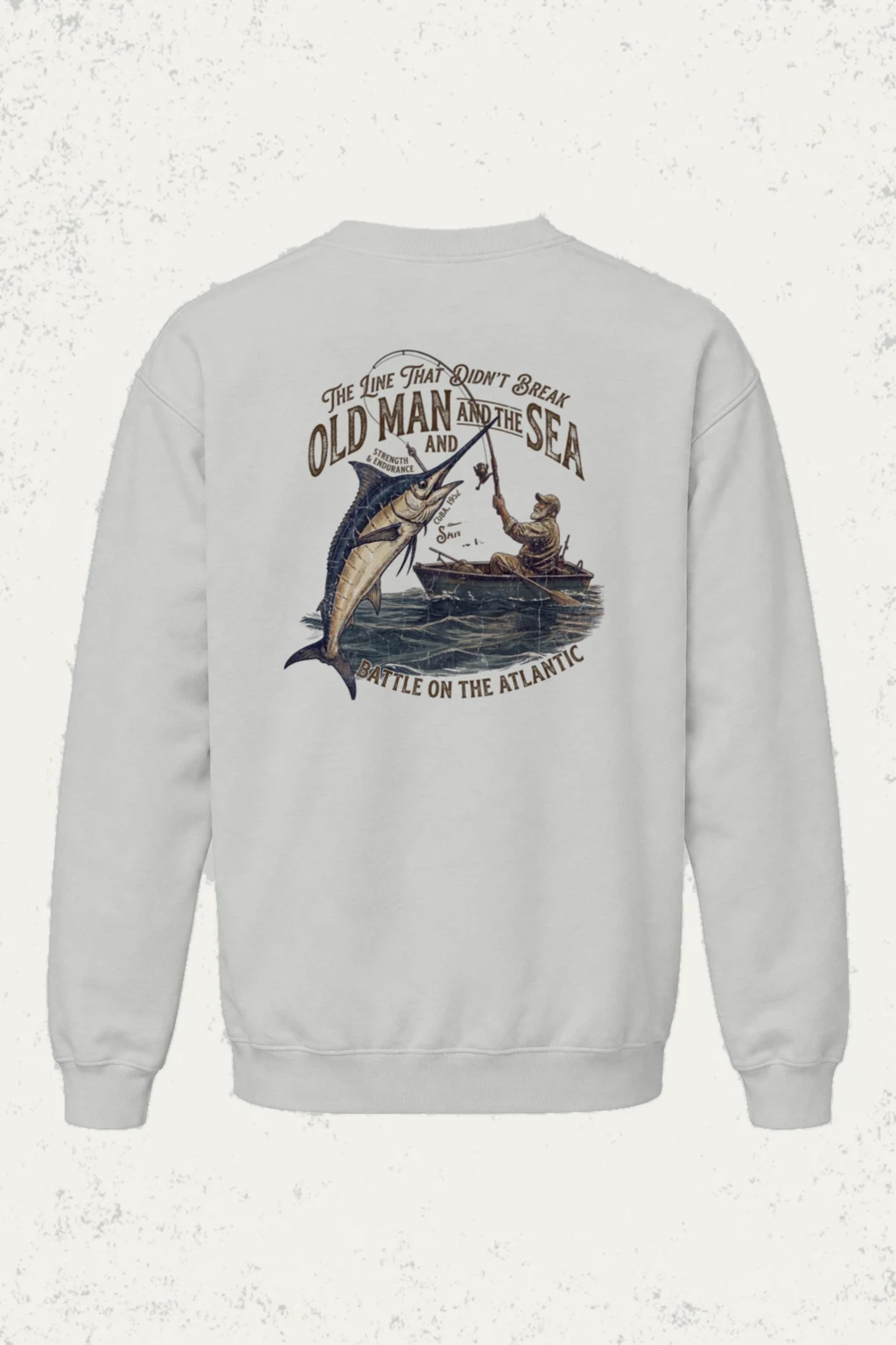 "The Line That Didn’t Break" Heavy Blend Unisex Crewneck Sweatshirt | Gildan 18000
