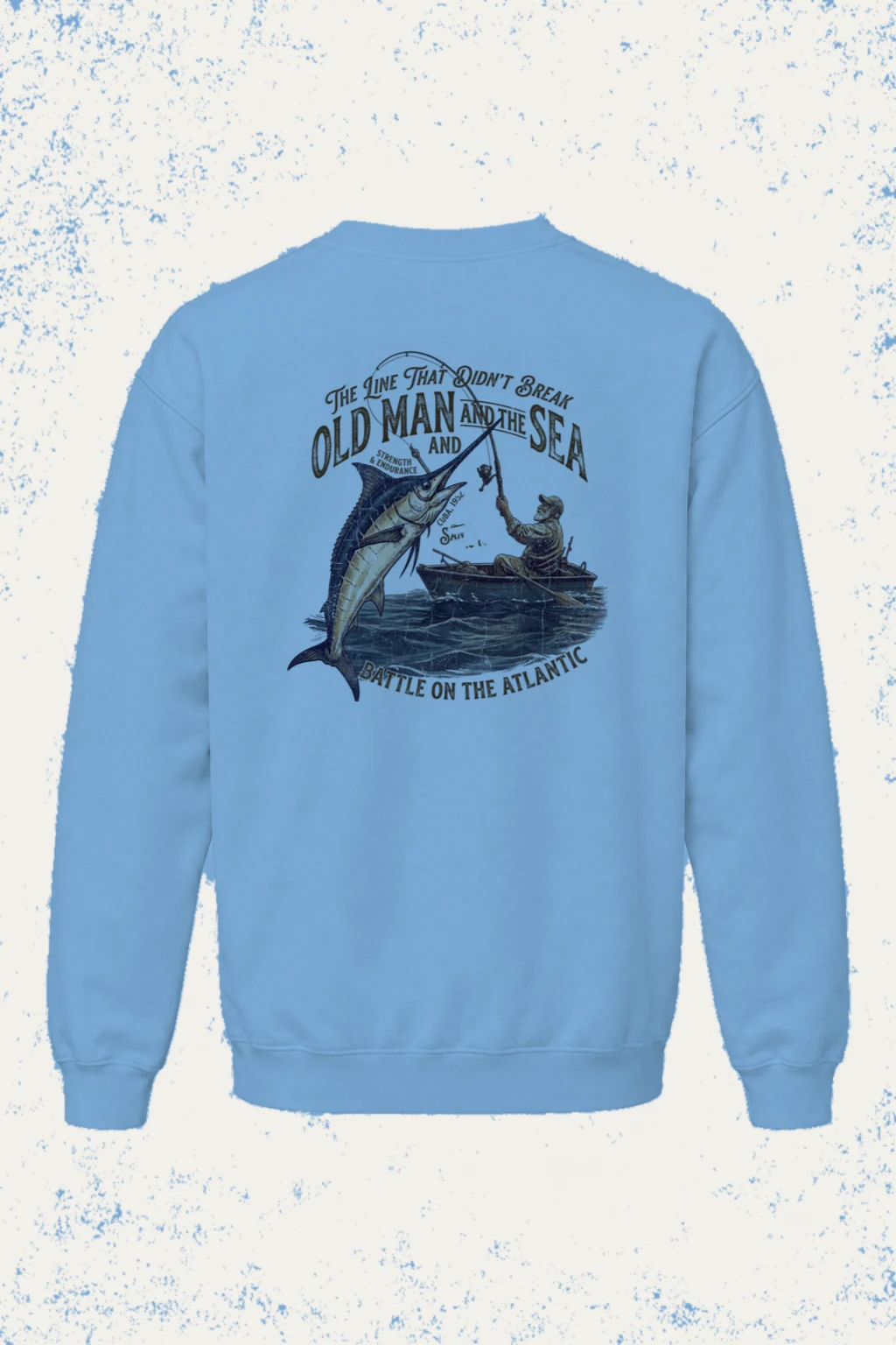 "The Line That Didn’t Break" Heavy Blend Unisex Crewneck Sweatshirt | Gildan 18000