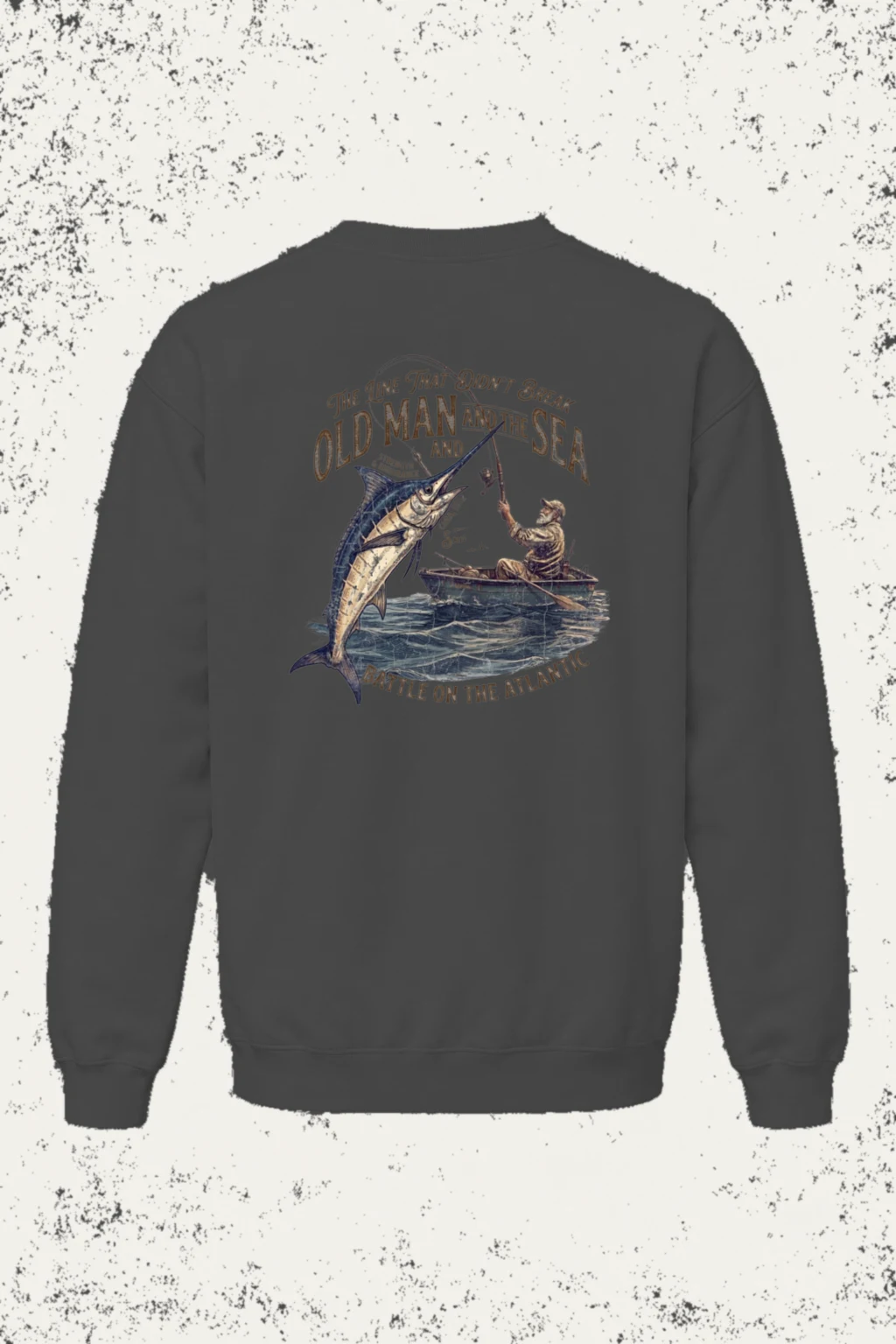"The Line That Didn’t Break" Heavy Blend Unisex Crewneck Sweatshirt | Gildan 18000