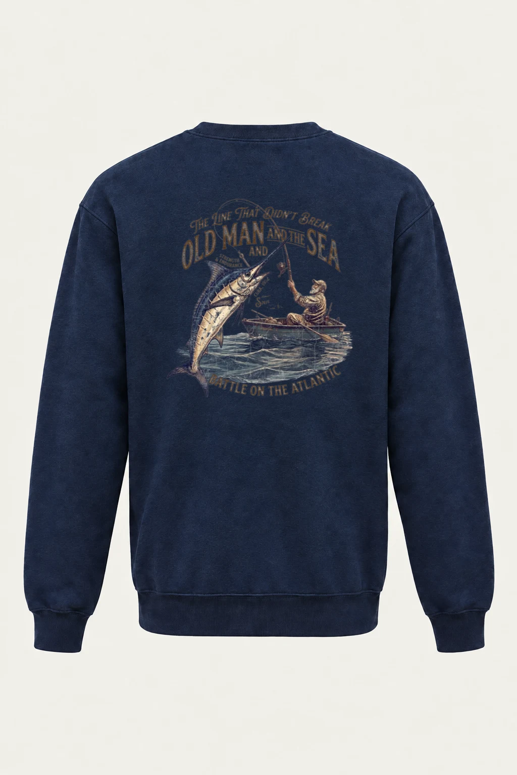 "The Line That Didn’t Break" Heavy Blend Unisex Crewneck Sweatshirt | Gildan 18000