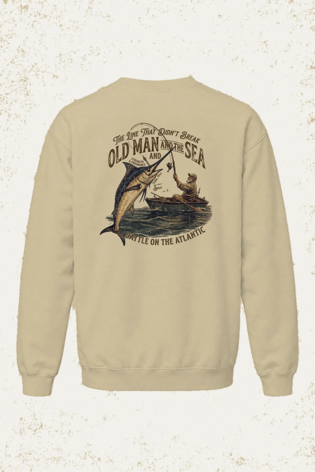 "The Line That Didn’t Break" Heavy Blend Unisex Crewneck Sweatshirt | Gildan 18000