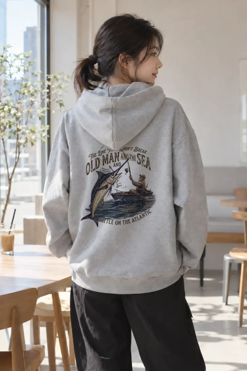 "The Line That Didn’t Break" Heavy Blend Unisex Pullover Hoodie | Gildan 18500