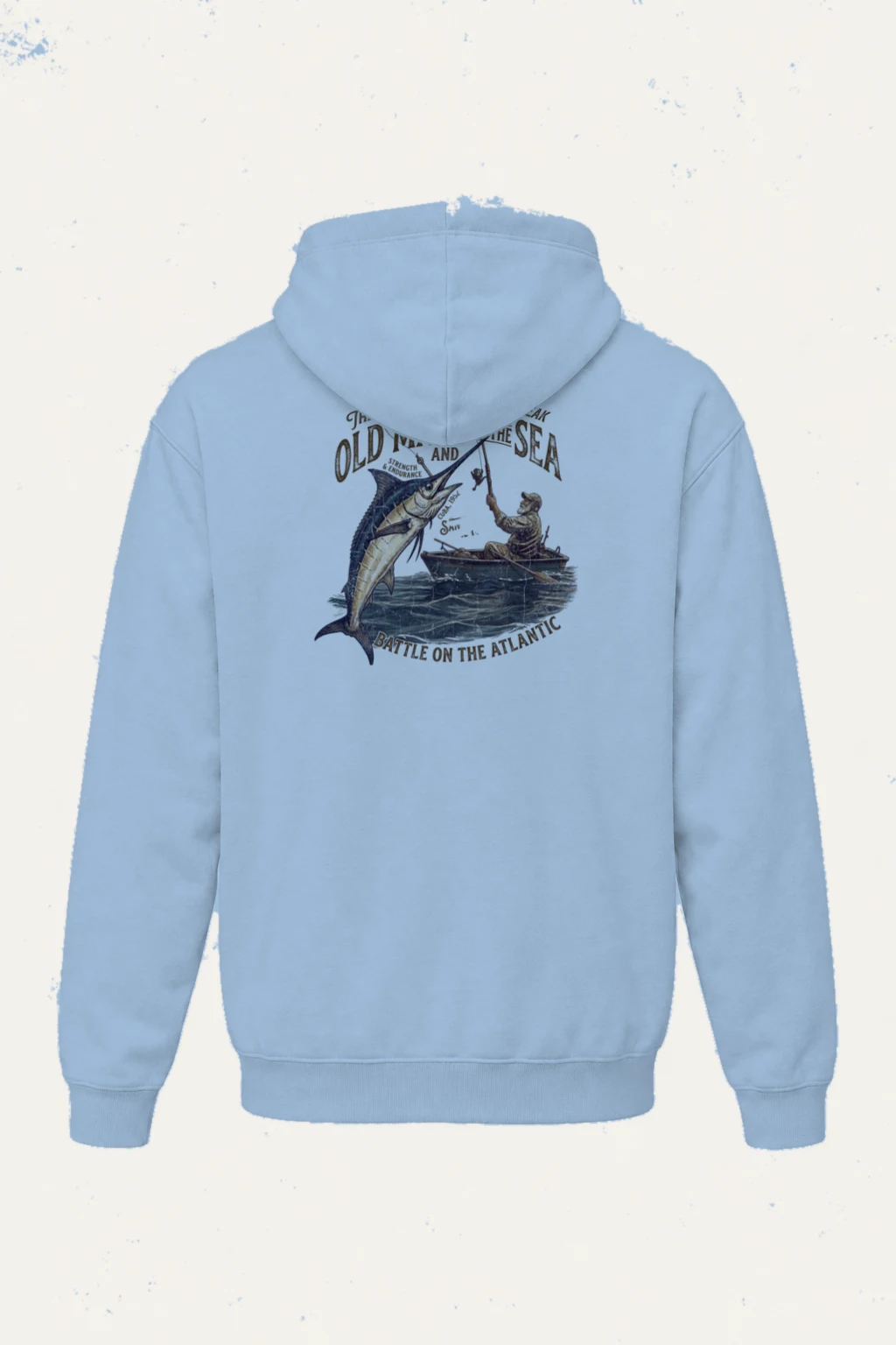 "The Line That Didn’t Break" Heavy Blend Unisex Pullover Hoodie | Gildan 18500