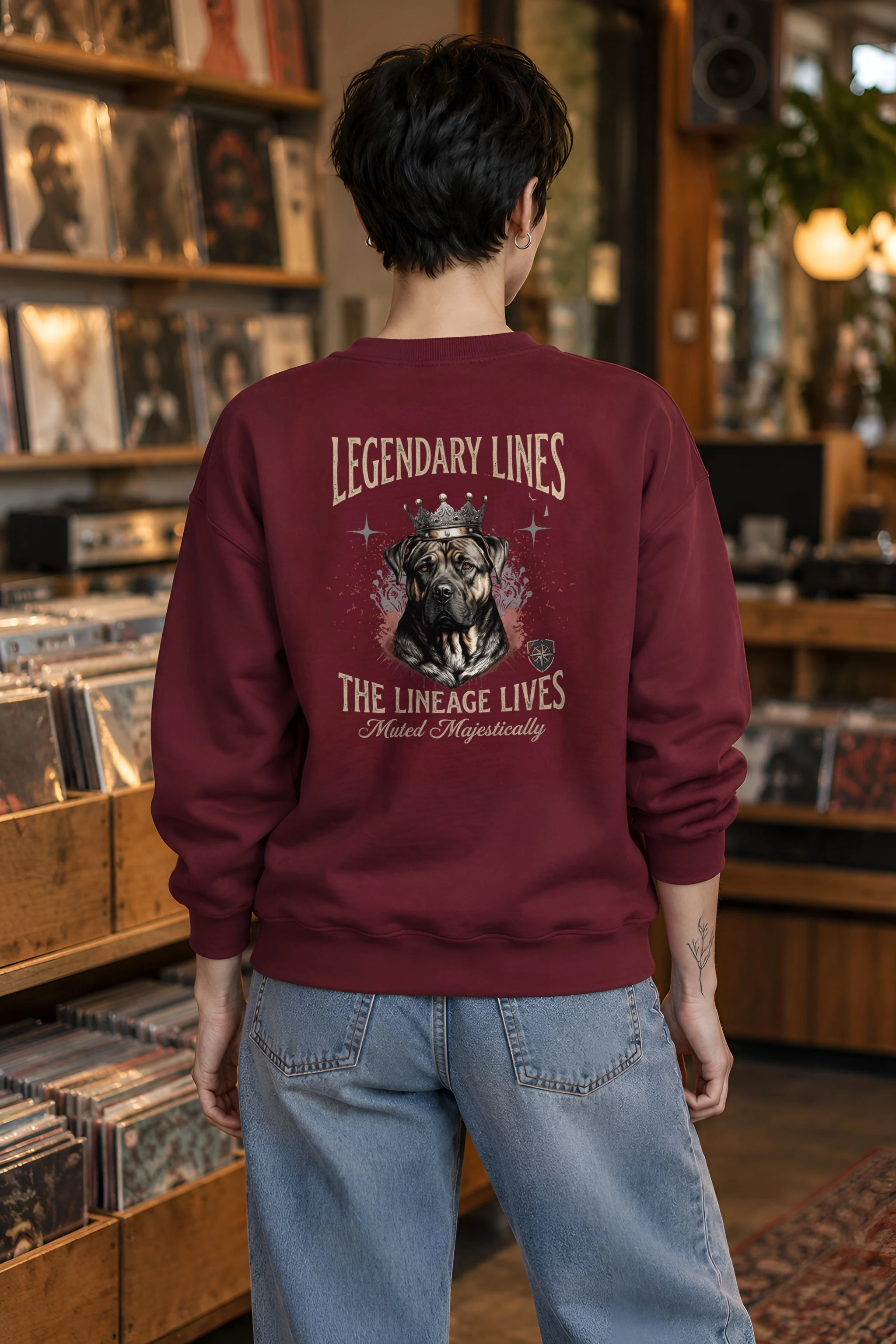 "The Lineage Lives" 1 Crewneck Sweatshirt